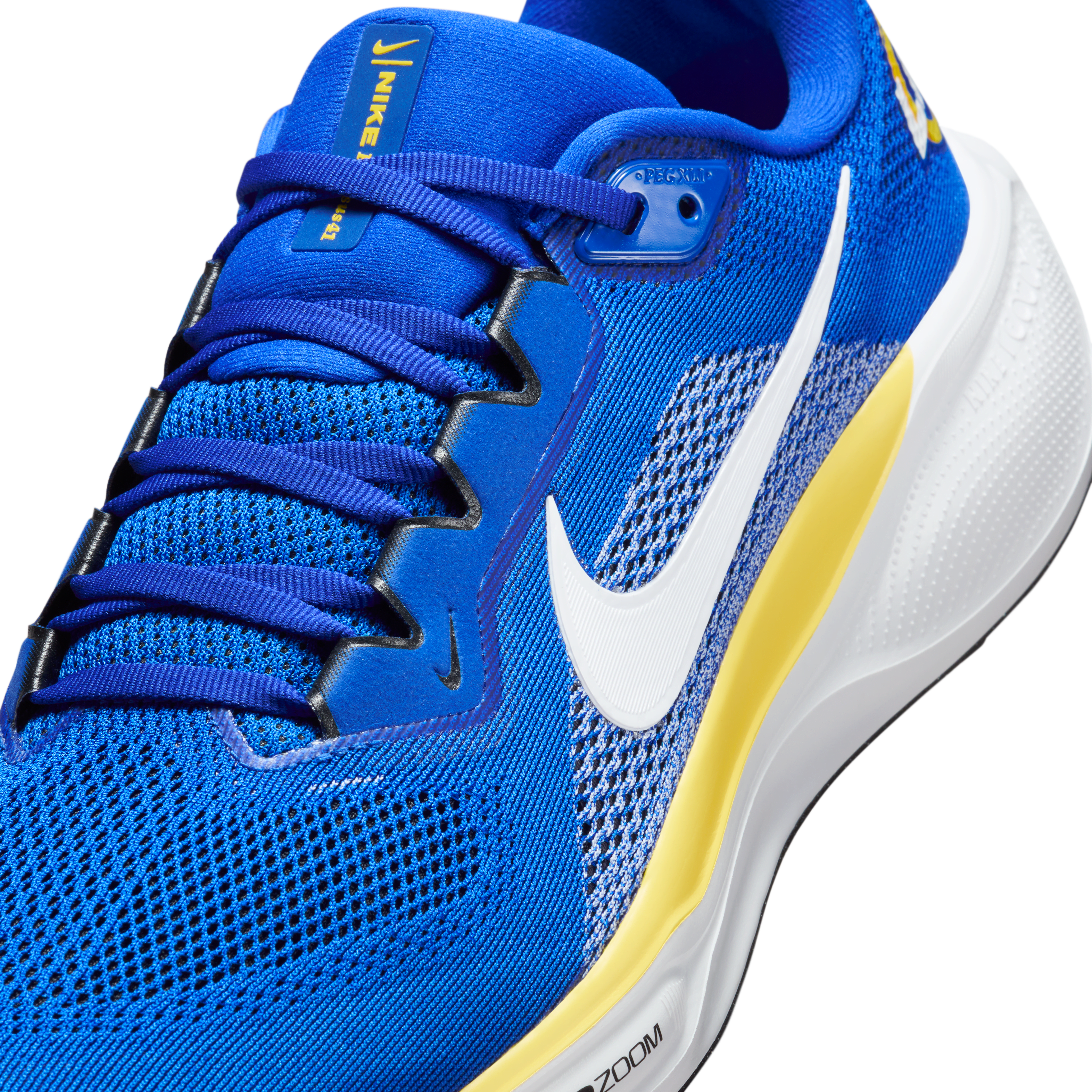Los Angeles Rams Pegasus 41 Men's Nike NFL Road Running Shoes