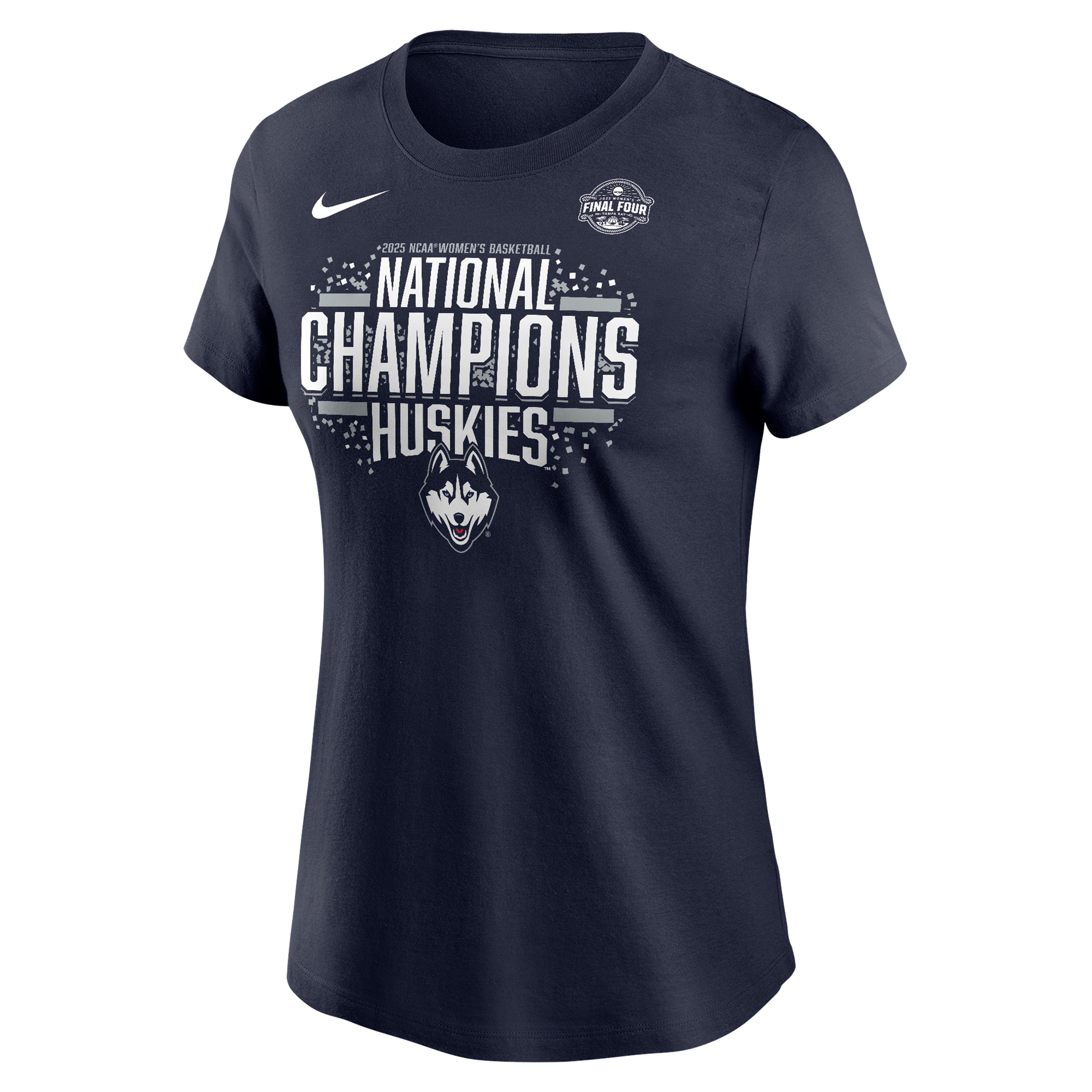 UConn (Women's Team) Women's Nike College National Champs T-Shirt