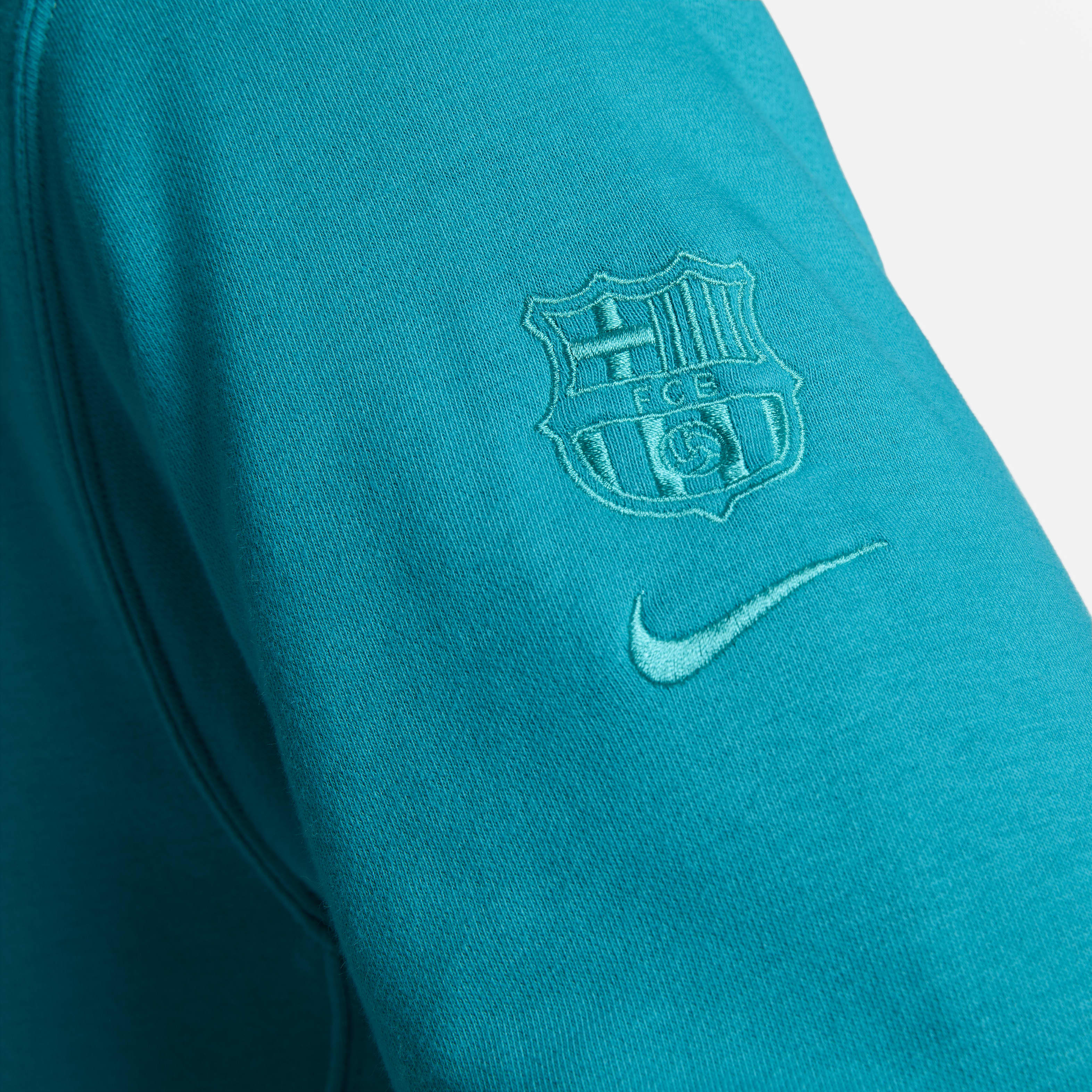 FC Barcelona Club Third Men's Nike Soccer French Terry Pullover Hoodie