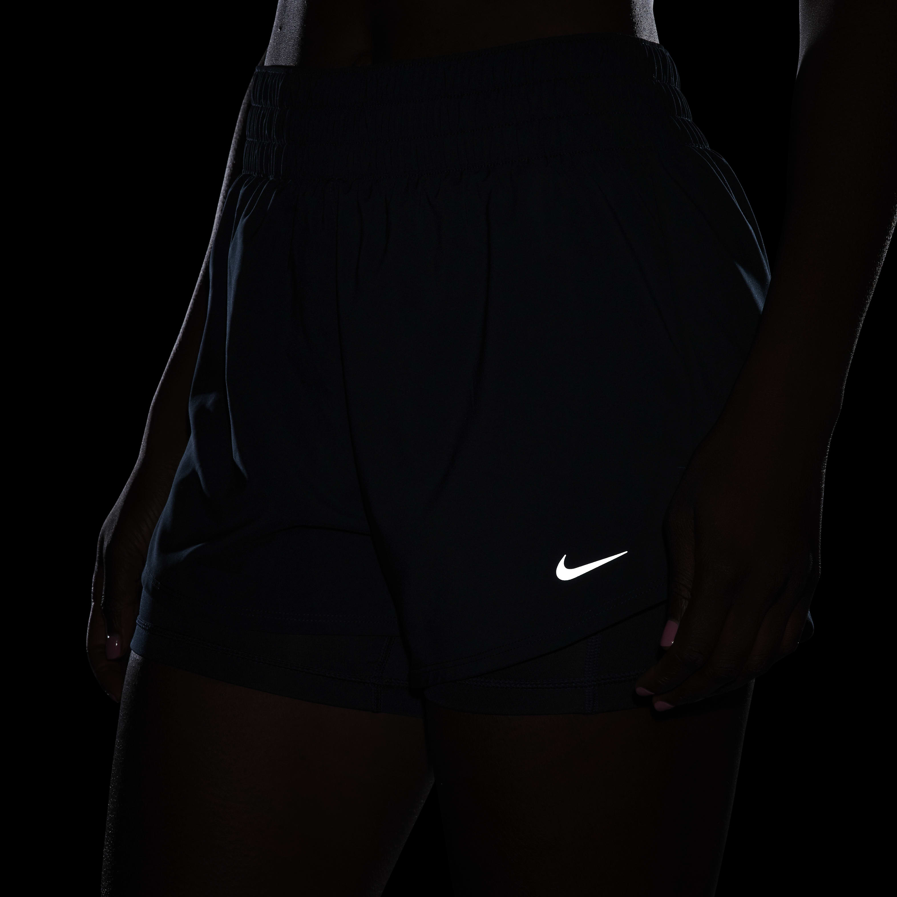 Nike One Women's Dri-FIT High-Waisted 3" 2-in-1 Shorts