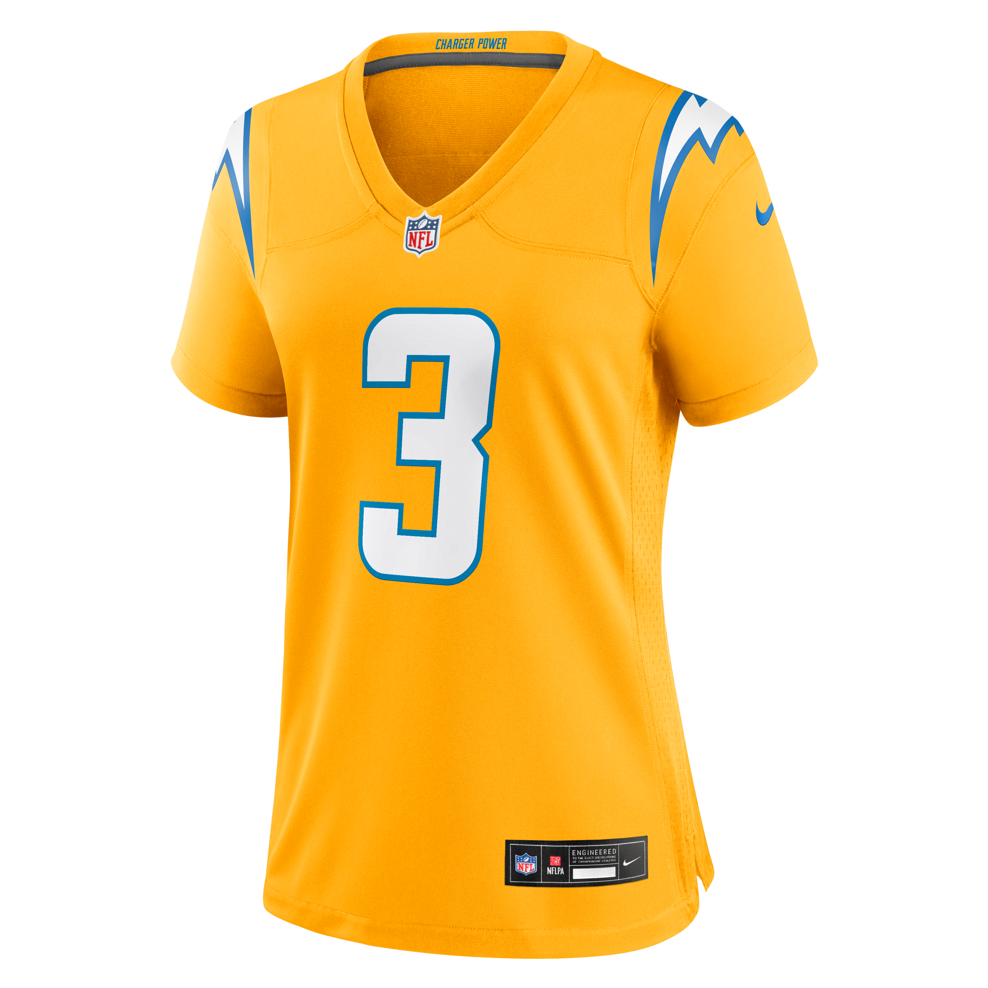 Ladd McConkey Los Angeles Chargers Women’s Nike NFL Game Jersey