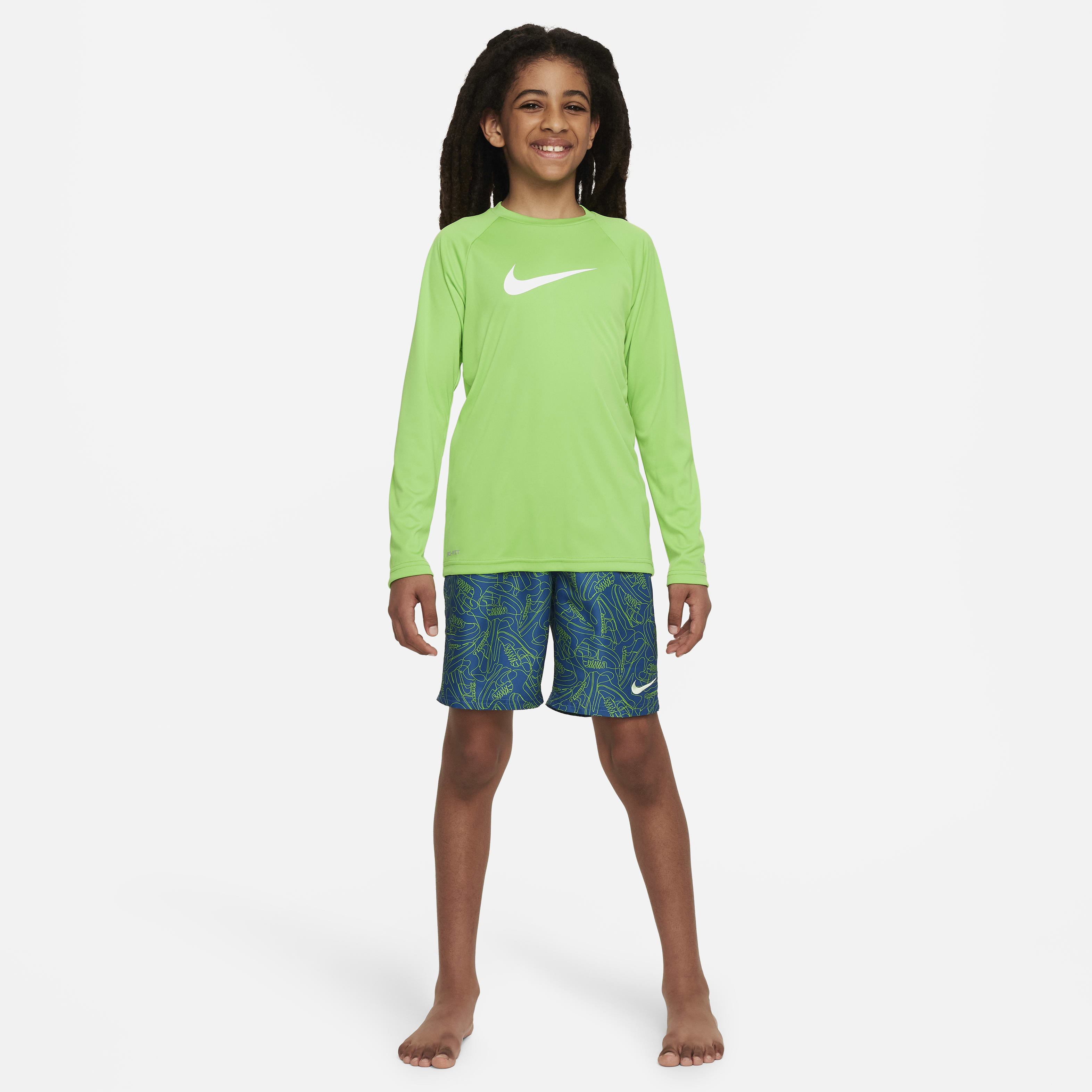 Nike Swim Big Kids' (Boys') Long-Sleeve Hydroguard