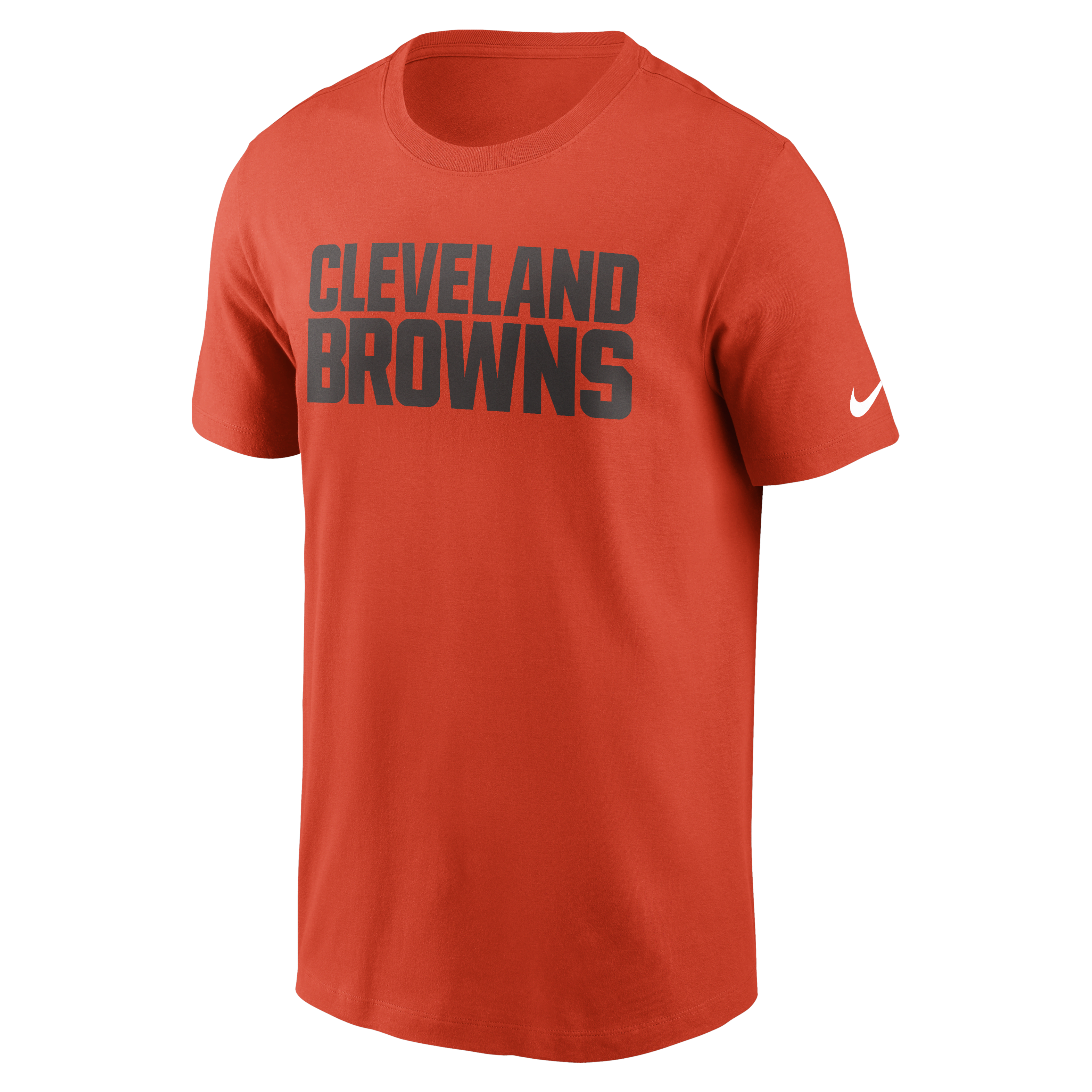 Cleveland Browns Primetime Wordmark Essential Men's Nike NFL T-Shirt