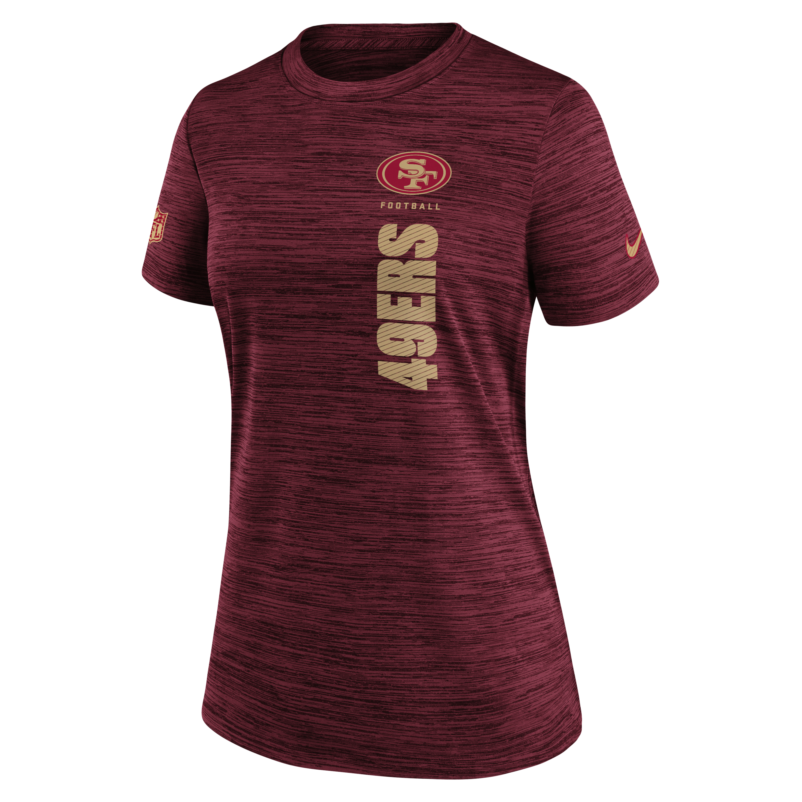 San Francisco 49ers Velocity Women's Nike Dri-FIT NFL T-Shirt