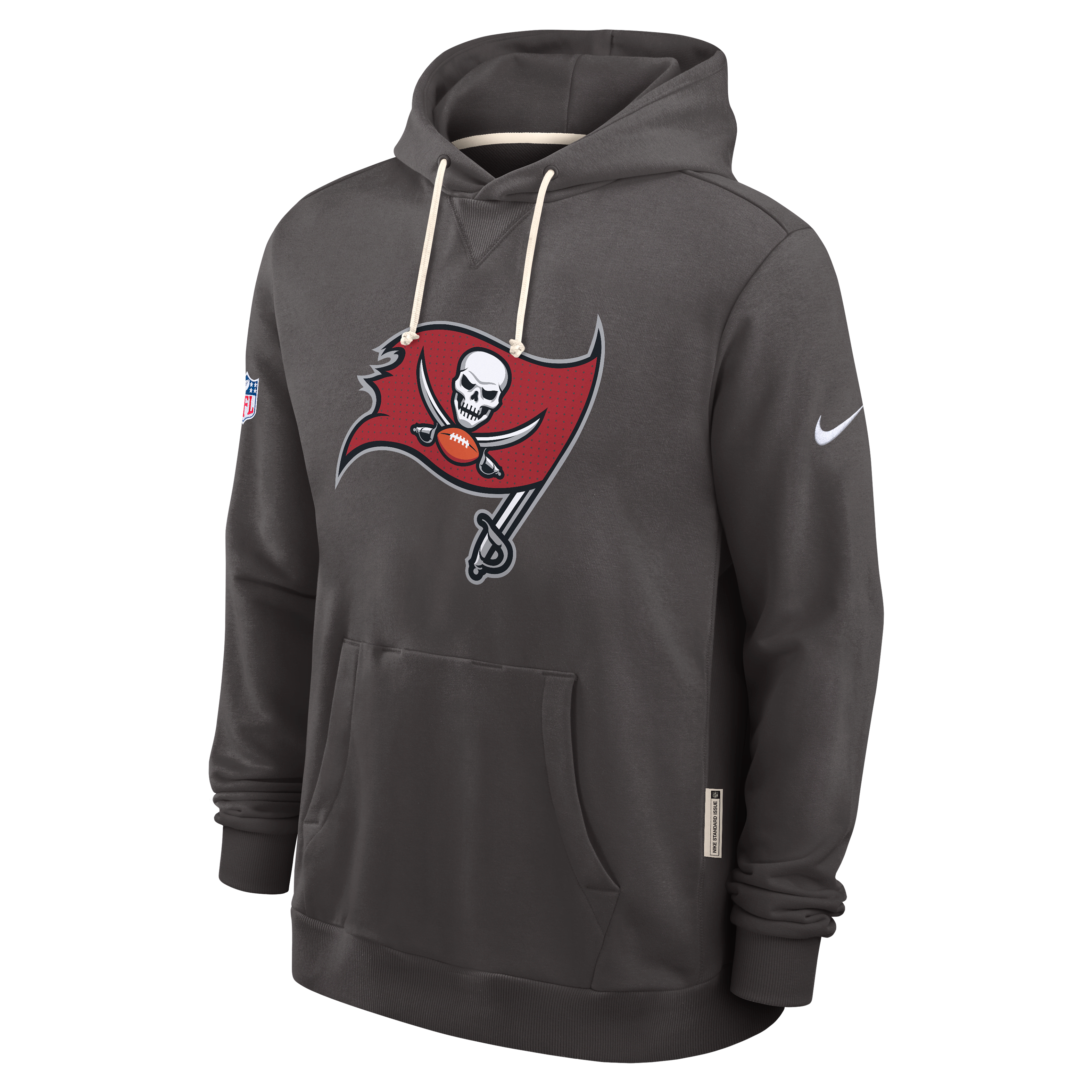 Tampa Bay Buccaneers Initial Home Sideline Men's Nike Dri-FIT NFL Pullover Hoodie
