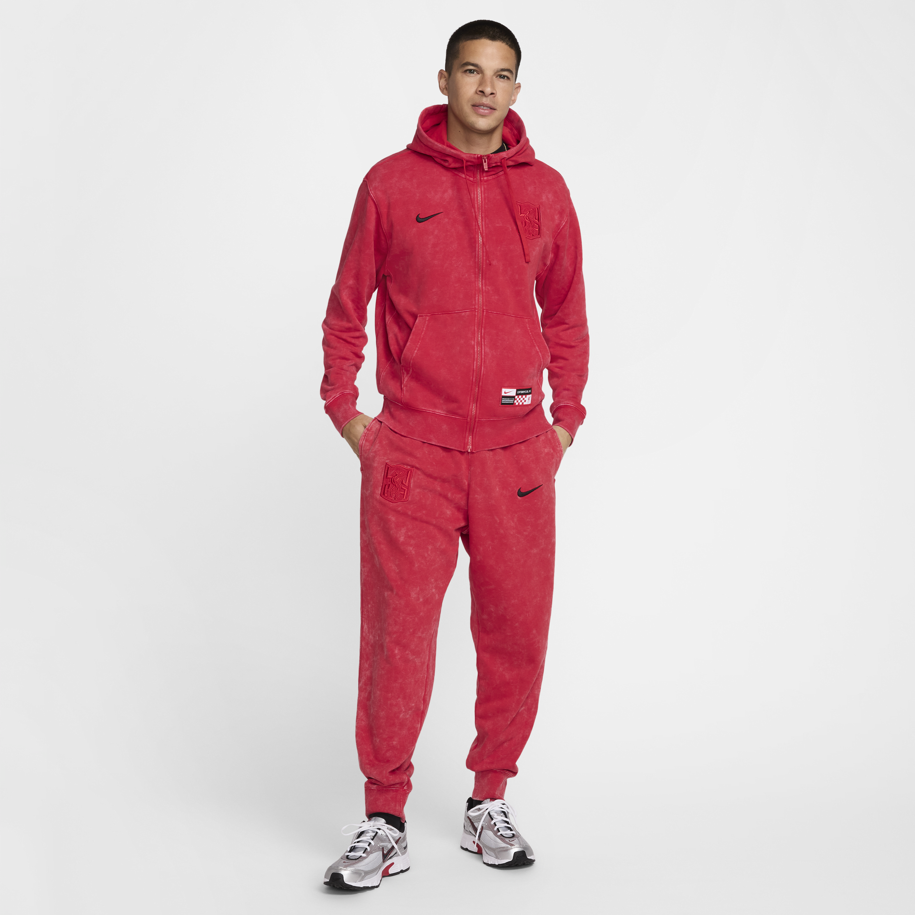 Liverpool FC Club Third Men's Nike Soccer Full-Zip French Terry Hoodie