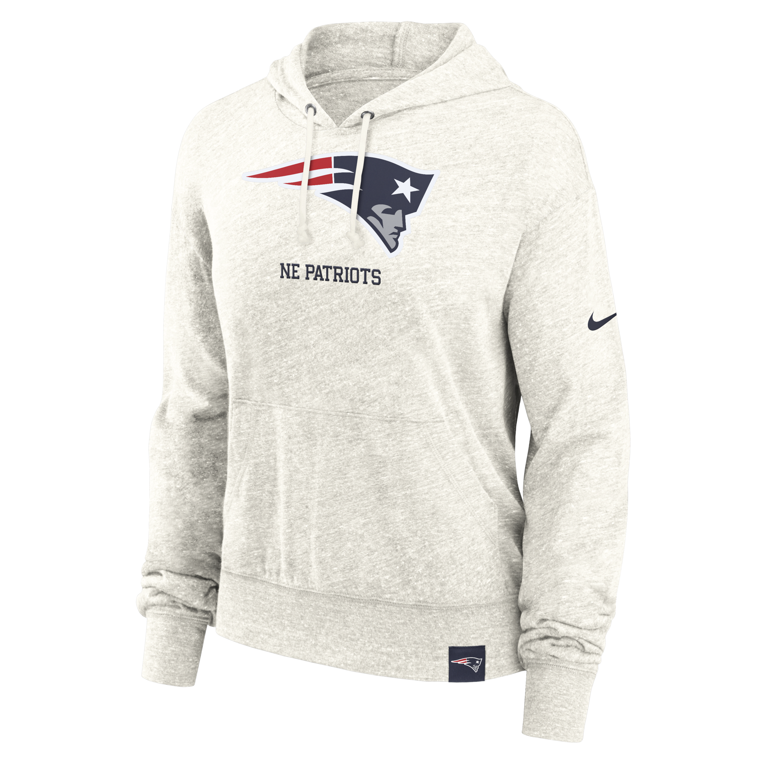 New England Patriots Gym Vintage Women's Nike NFL Pullover Hoodie