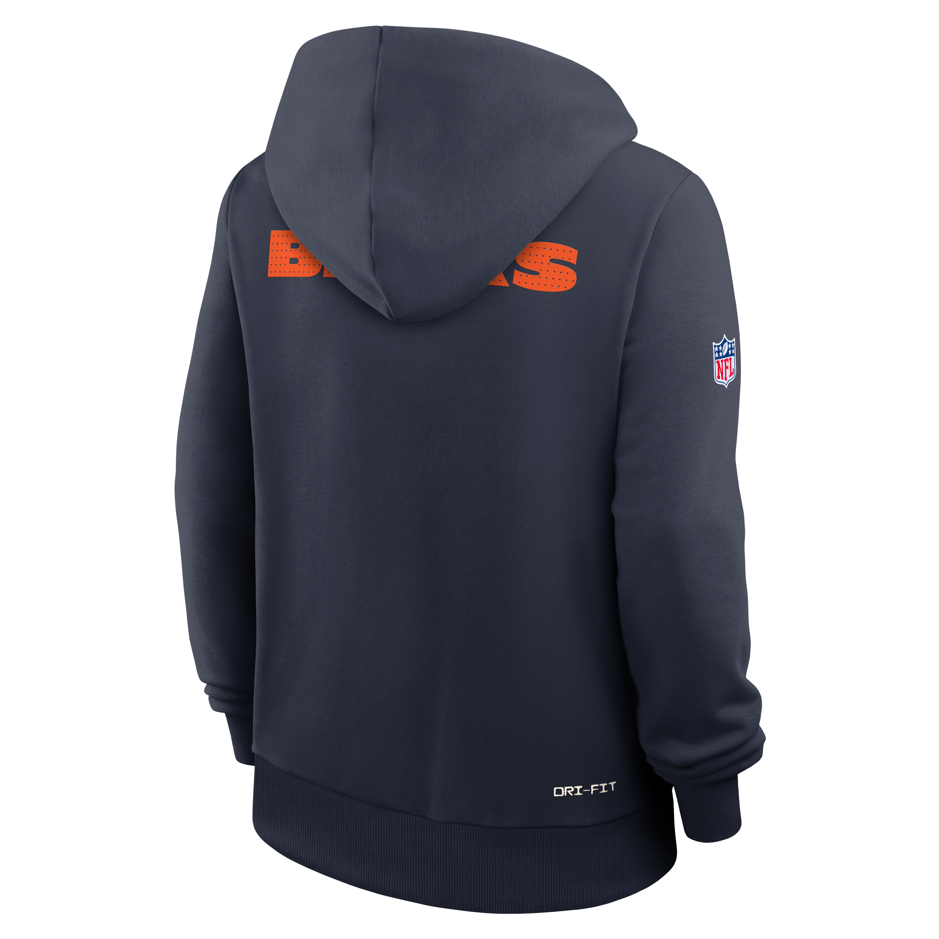 Chicago Bears Sideline Women's Nike Dri-FIT NFL Pullover Hoodie