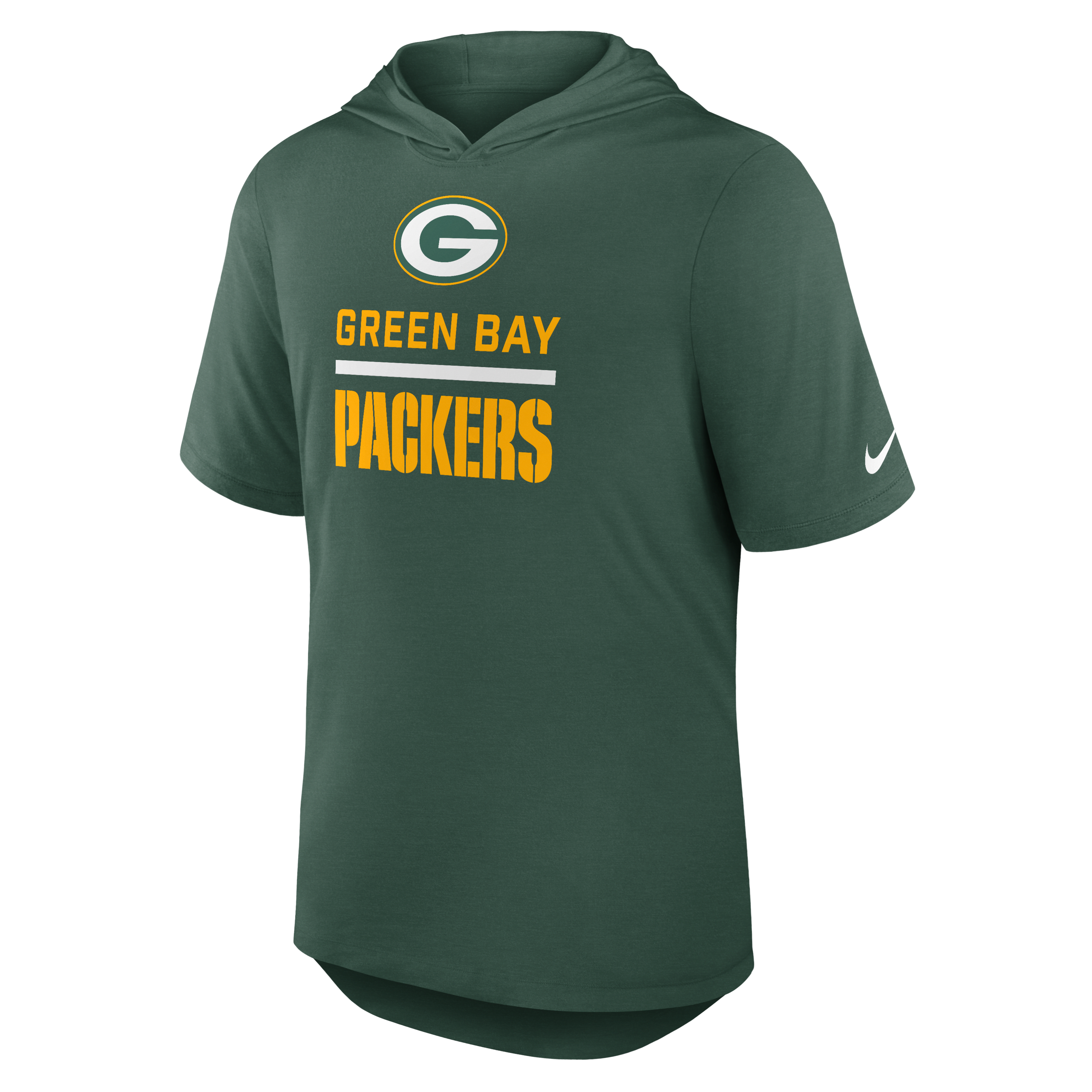 Green Bay Packers Men's Nike Dri-FIT NFL Hooded T-Shirt