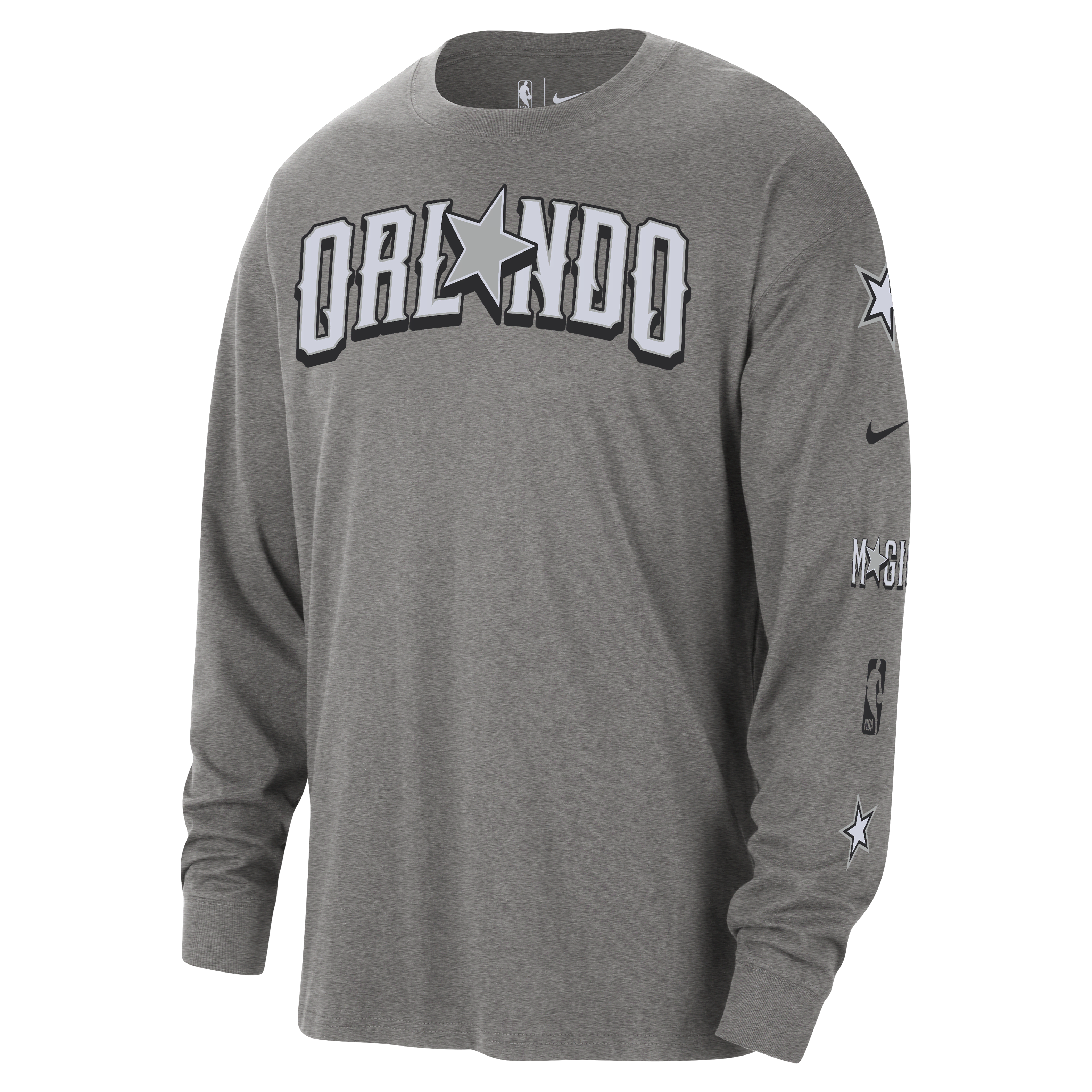 Orlando Magic 2023/24 City Edition Men's Nike NBA Max90 Long-Sleeve T-Shirt