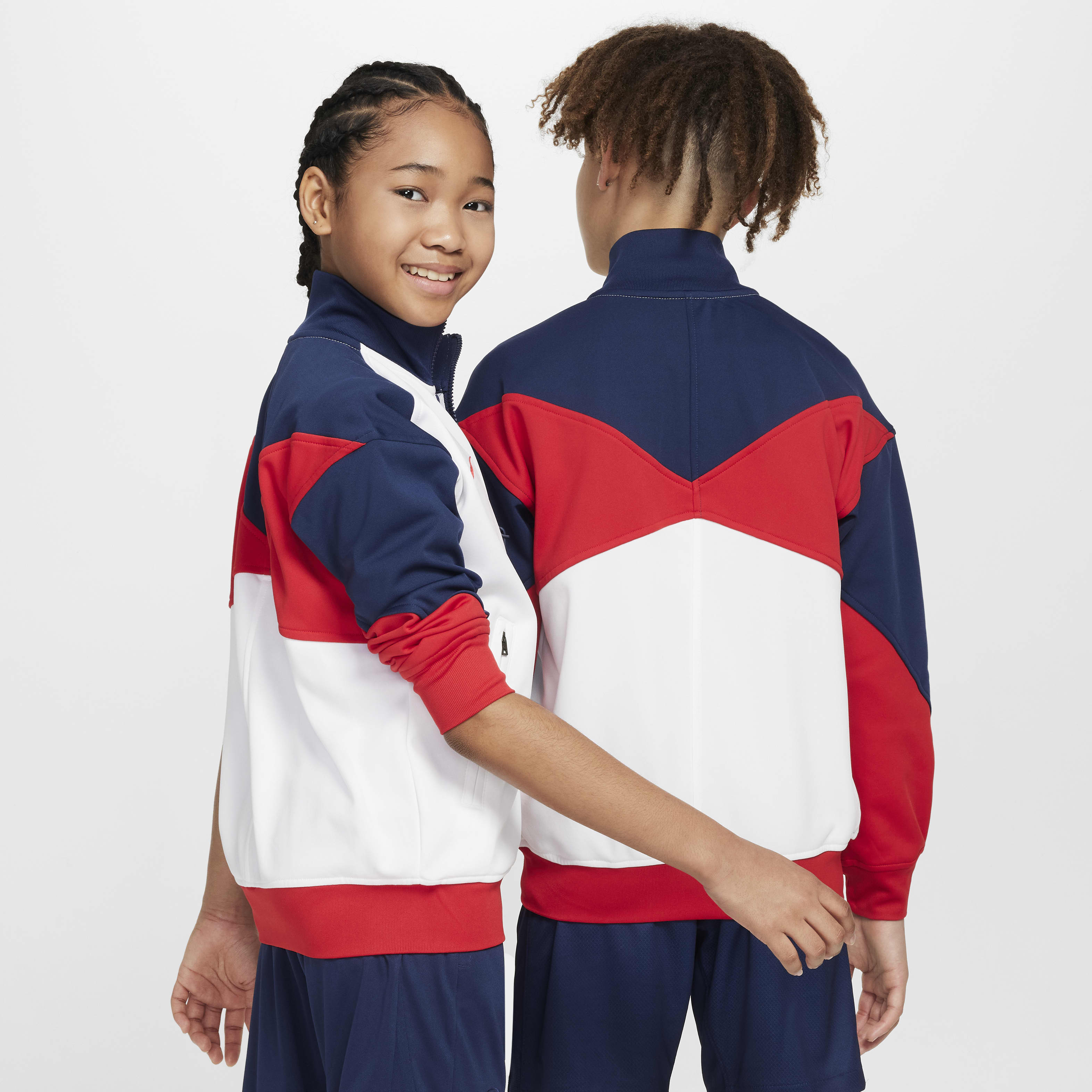 Paris Saint-Germain Academy Pro Big Kids' Knit Soccer Jacket