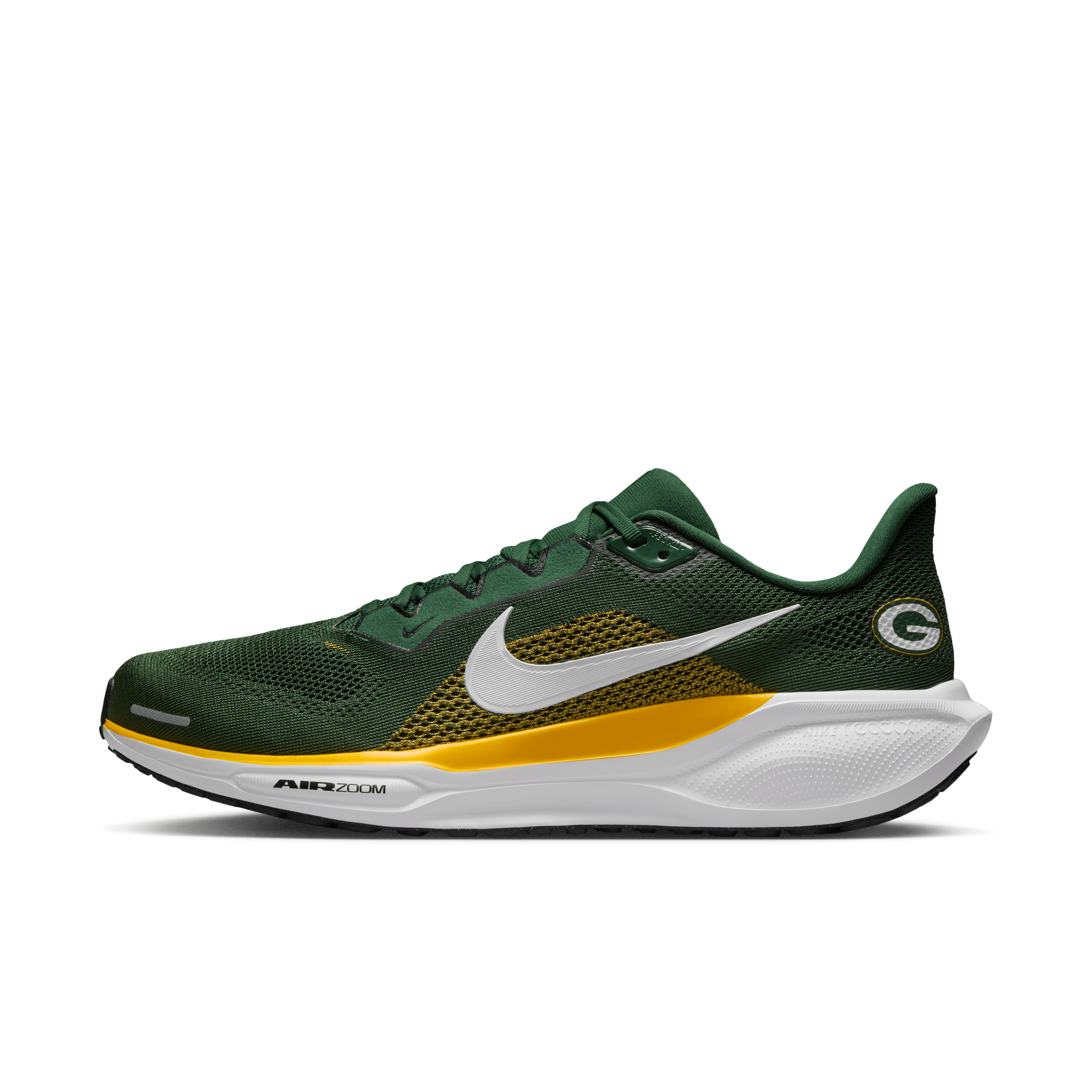 Green Bay Packers Pegasus 41 Men's Nike NFL Road Running Shoes