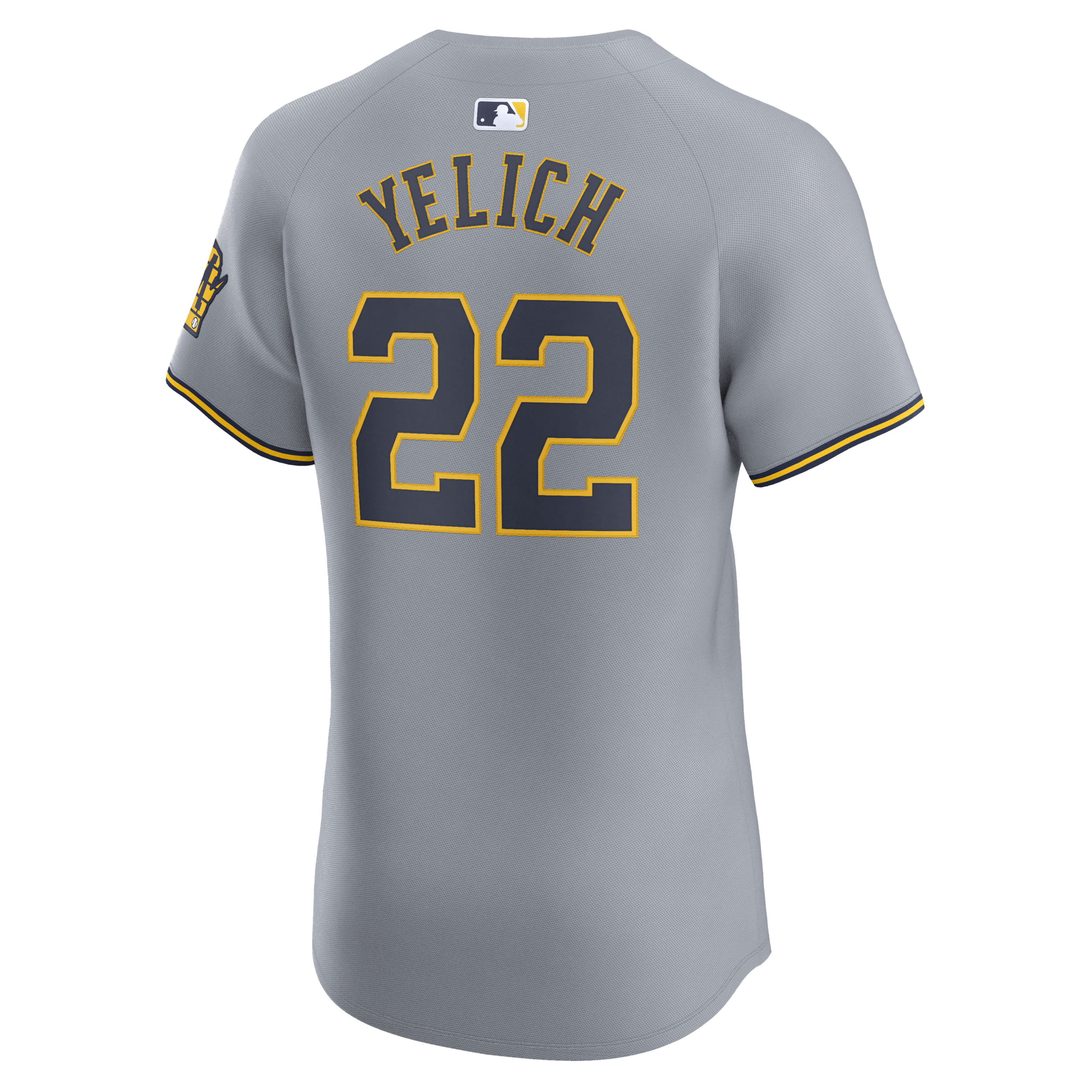 Christian Yelich Milwaukee Brewers Men's Nike Dri-FIT ADV MLB Elite Jersey