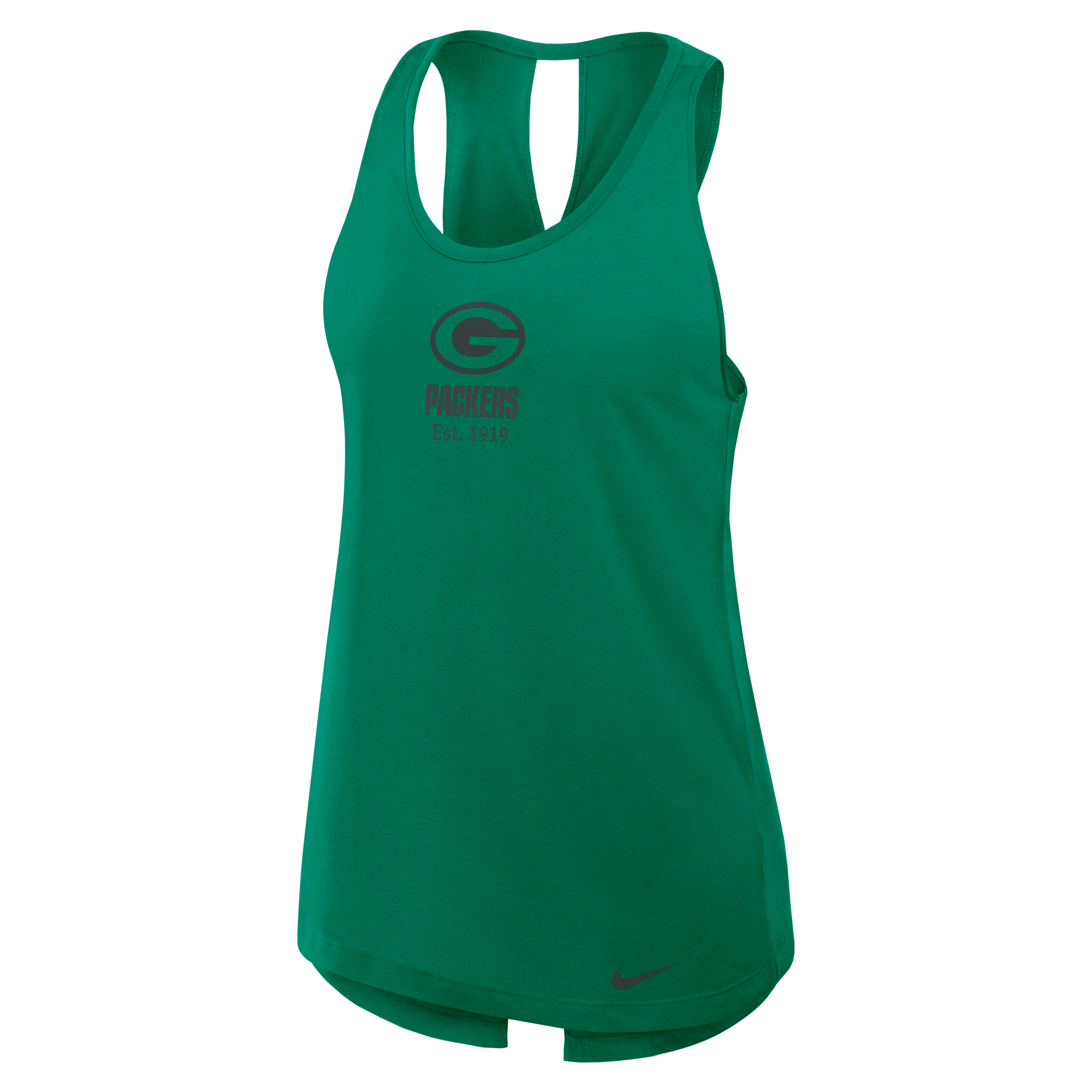 Green Bay Packers Established Women's Nike Dri-FIT NFL Tank Top