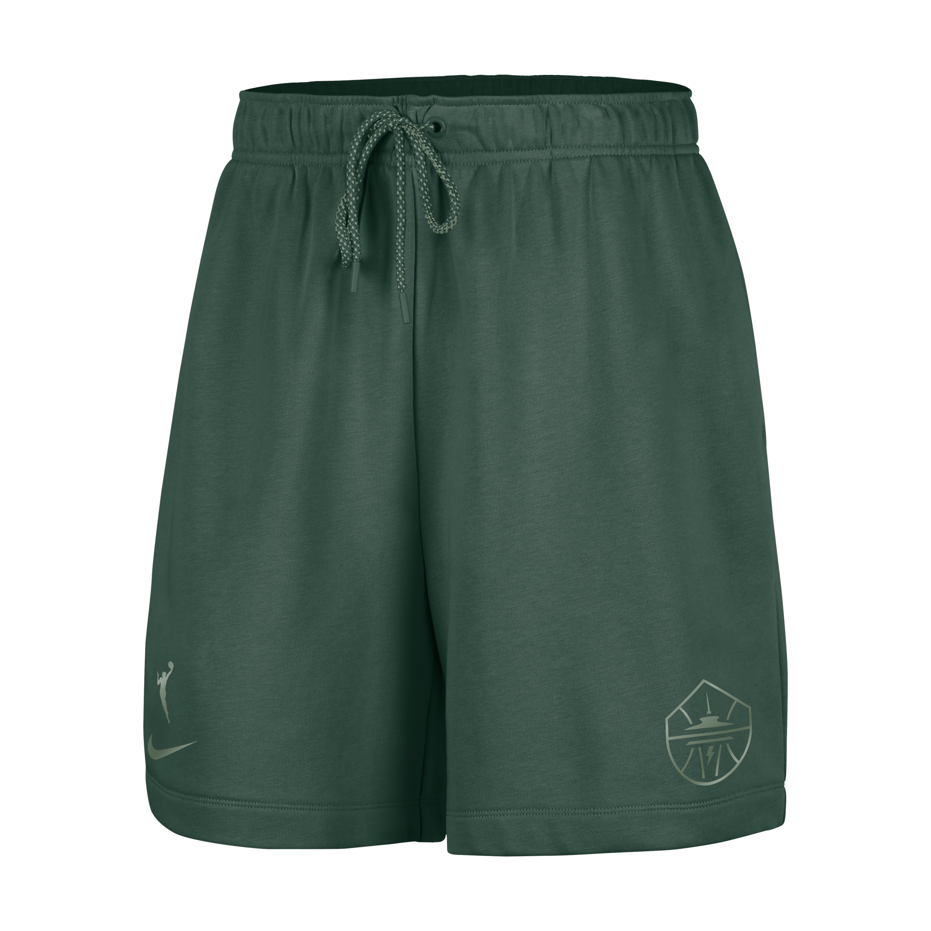Seattle Storm Women's Nike WNBA 6" Fleece Shorts