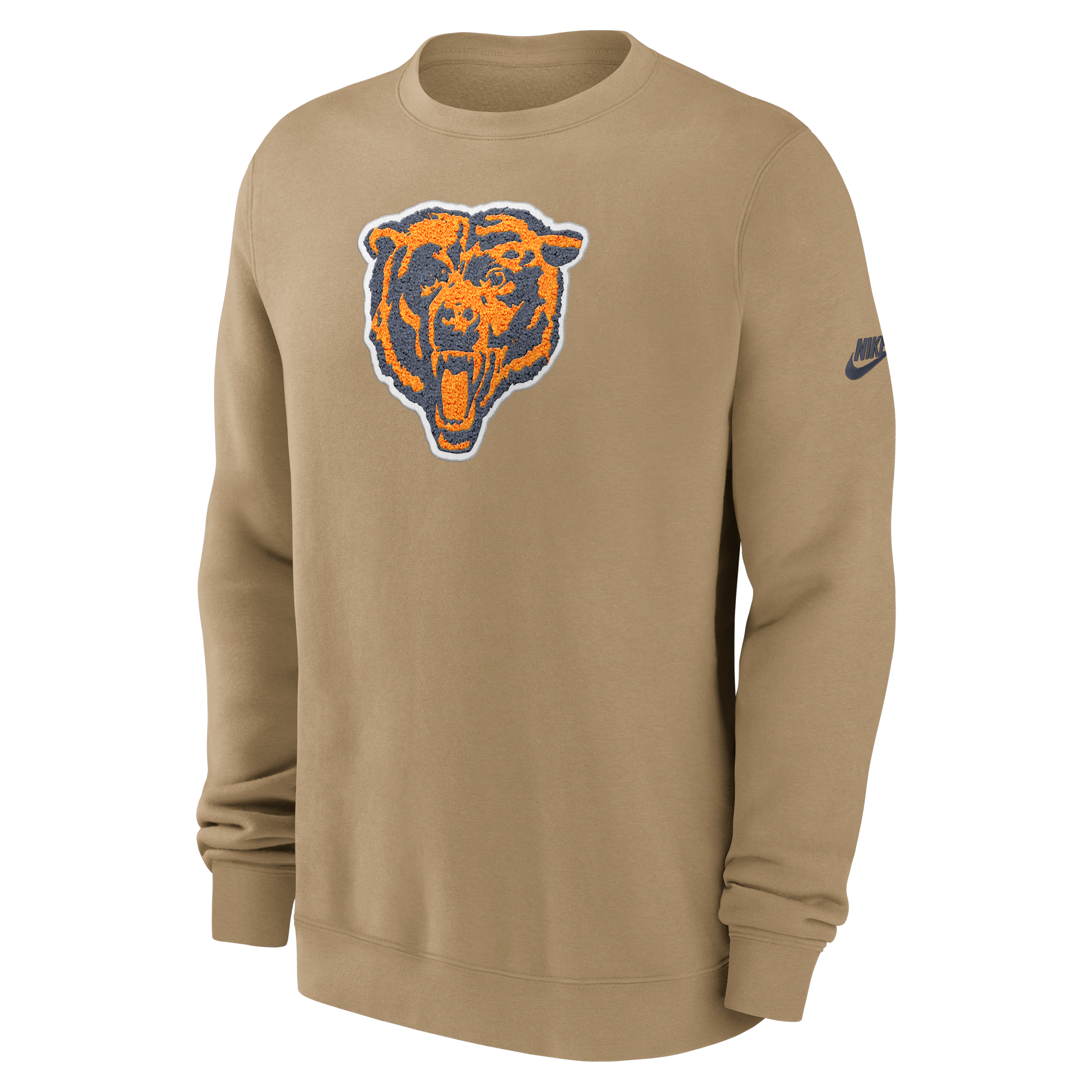 Chicago Bears Swing Pass Rewind Club Men's Nike NFL Pullover Crew