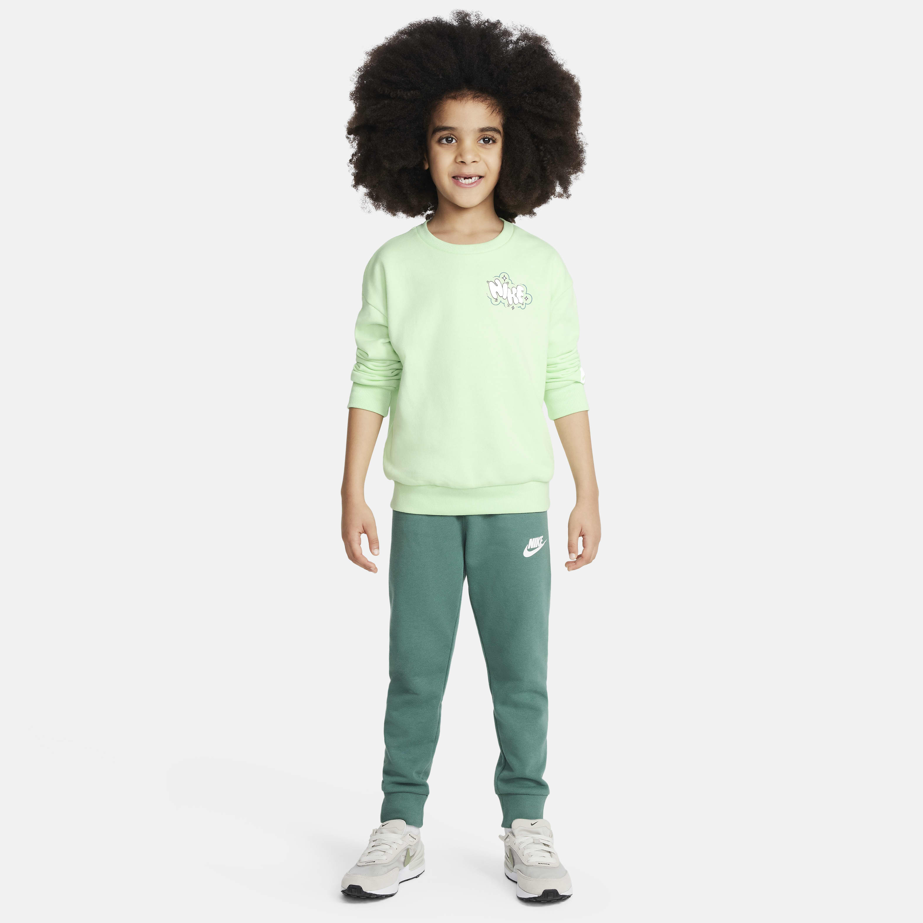 Nike Sportswear Create Your Own Adventure Baby (12-24M) French Terry Graphic Crew Set