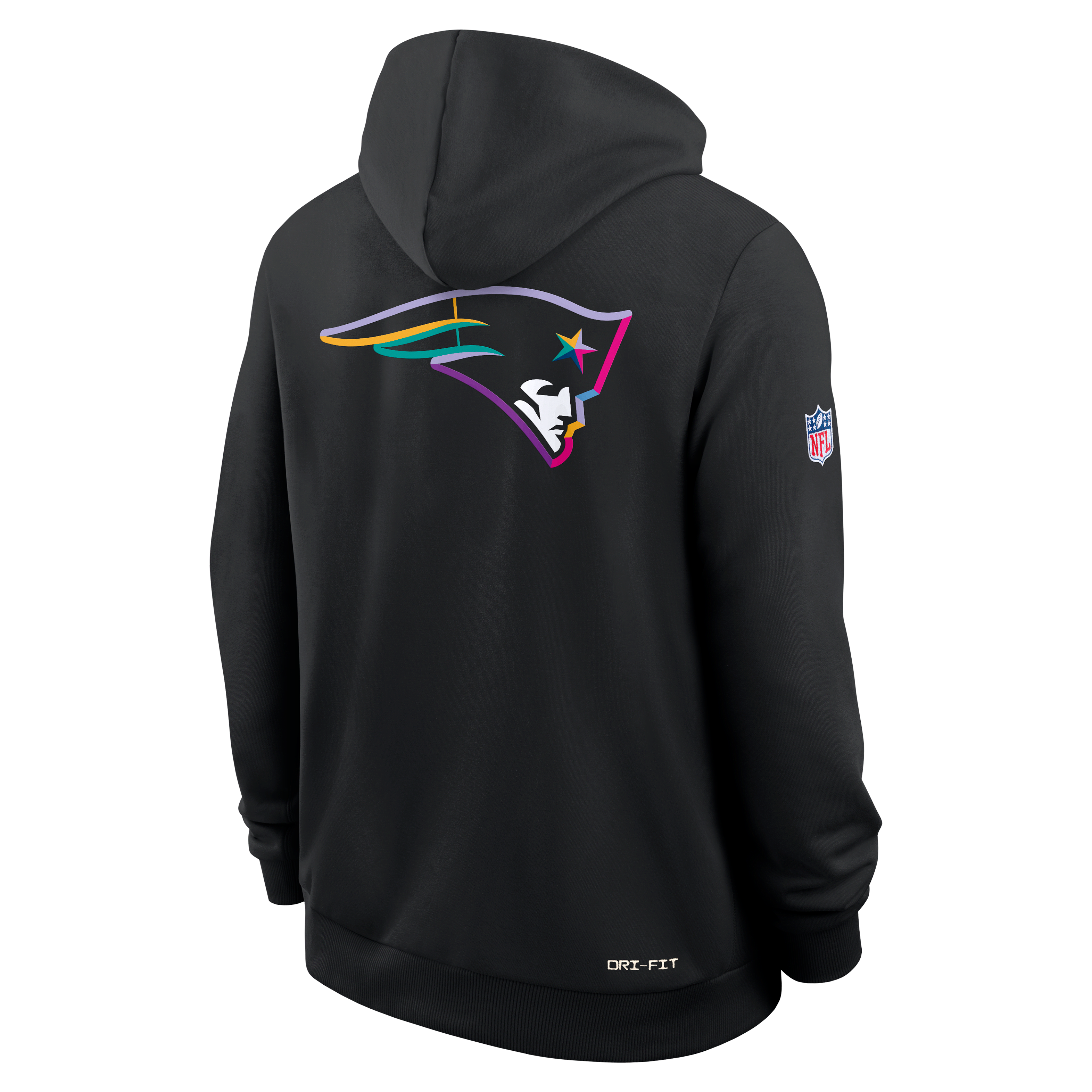 New England Patriots Crucial Catch Sideline Men's Nike Dri-FIT NFL Pullover Hoodie