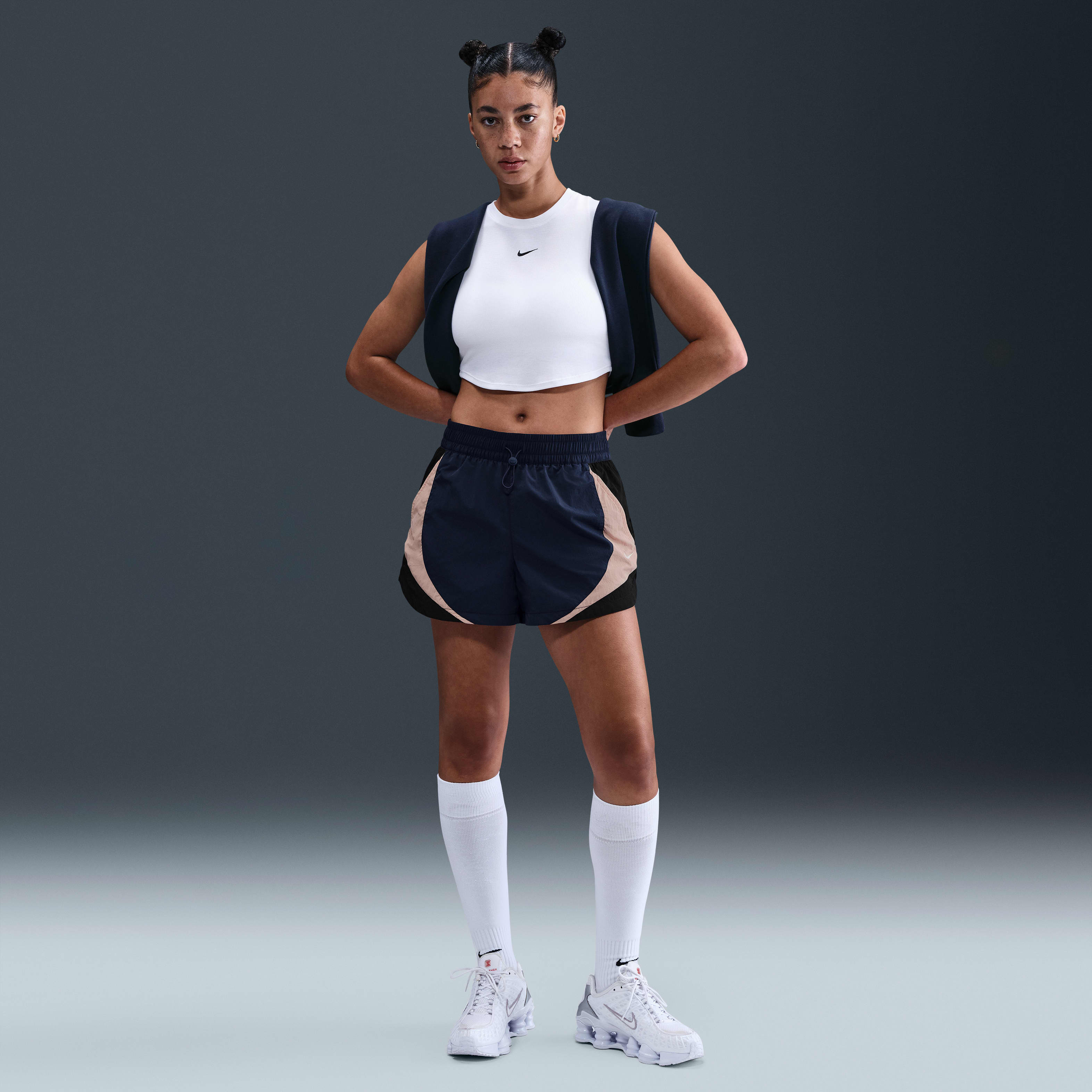 Nike Sportswear Women's Mid-Rise Loose 3" Track Shorts