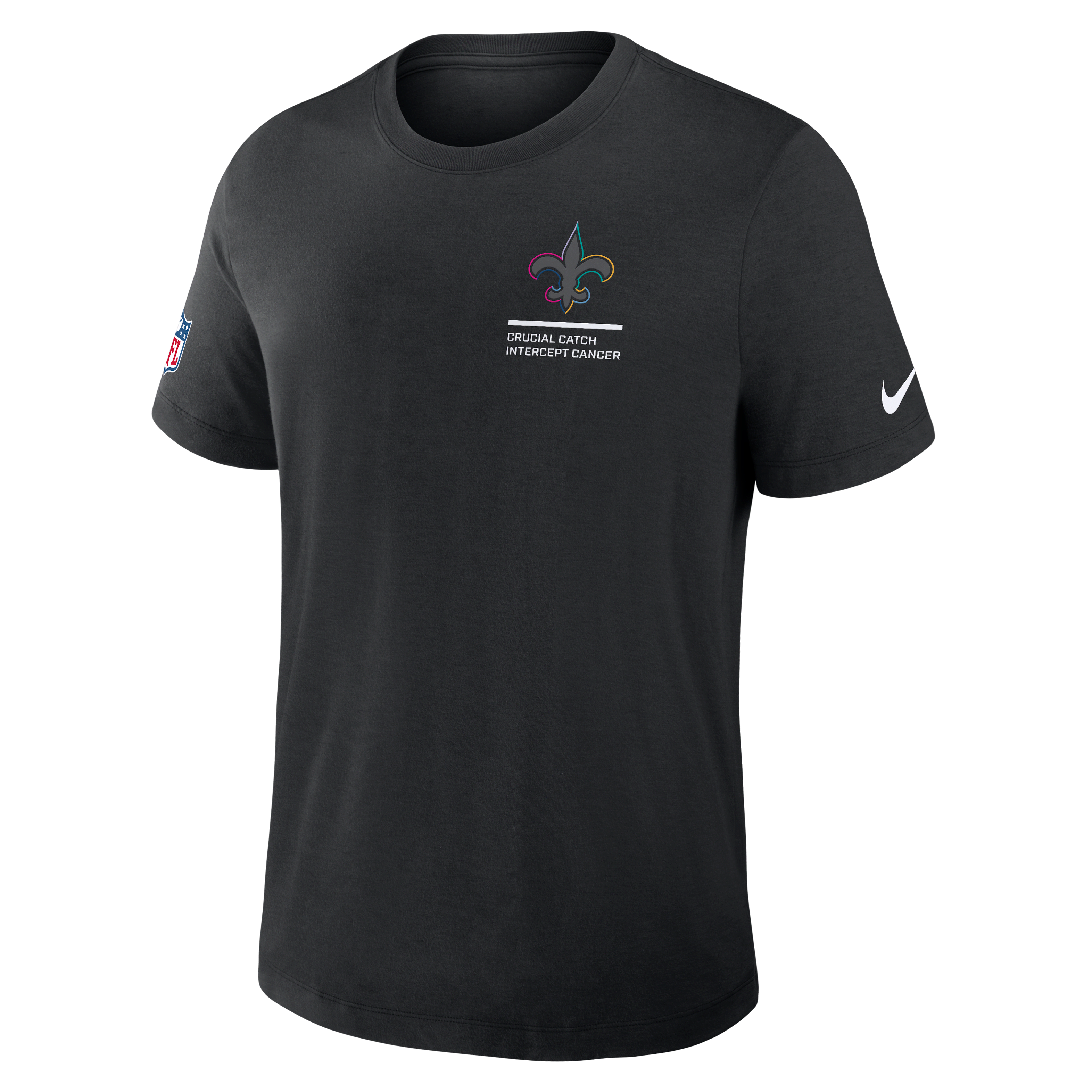 New Orleans Saints Crucial Catch Men's Nike Dri-FIT NFL T-Shirt