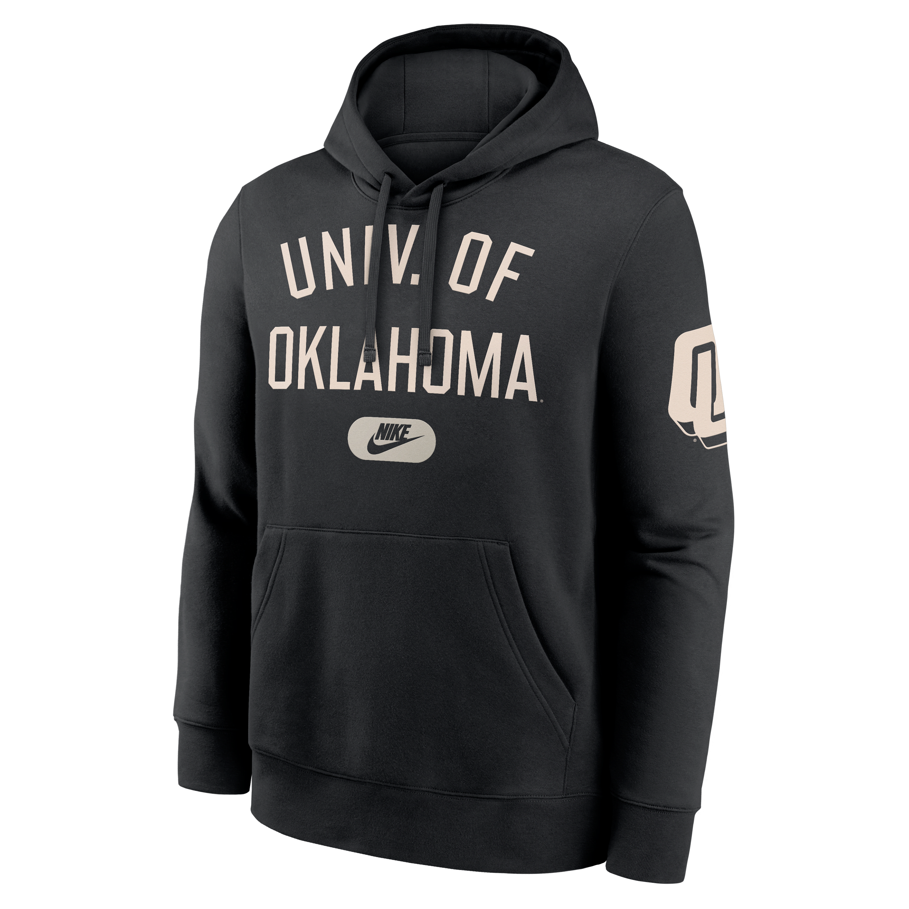 Oklahoma Club Men's Nike College Pullover Hoodie