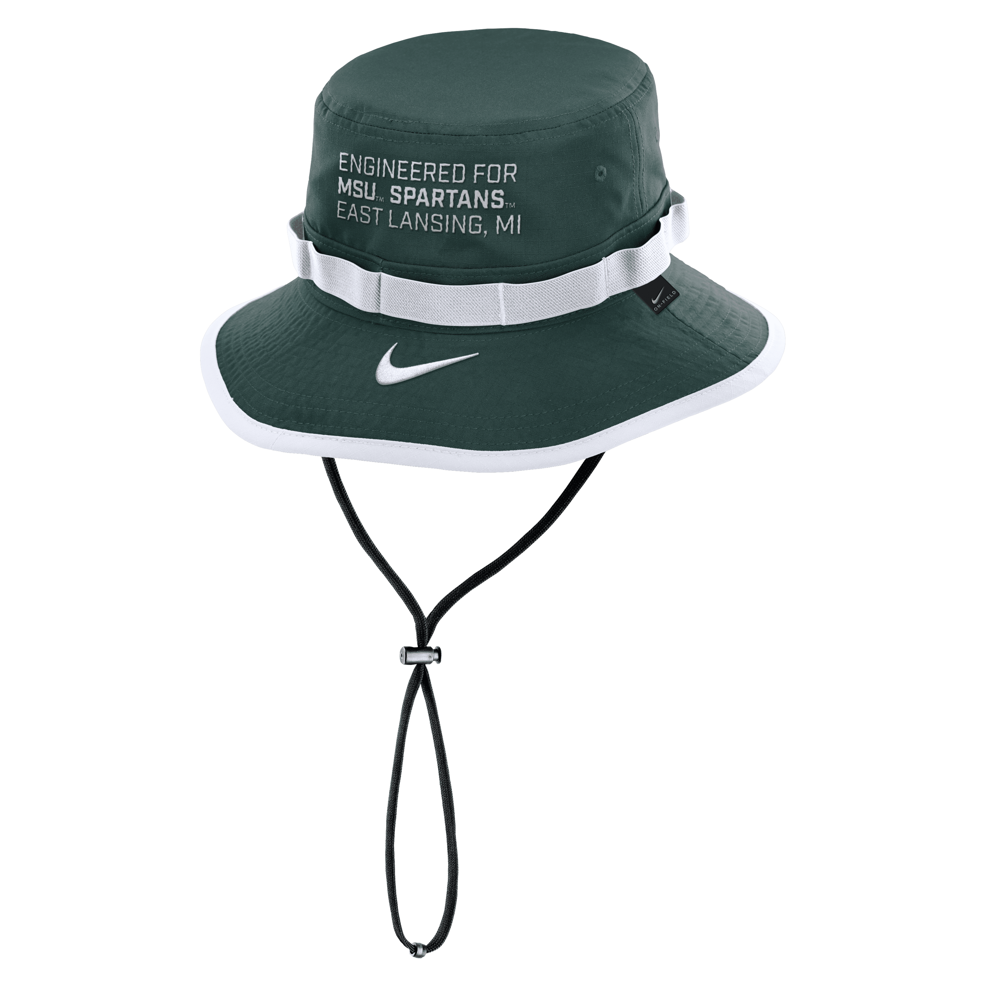 Michigan State Sideline Apex Gameday Boonie Men's Nike Dri-FIT College Bucket Hat