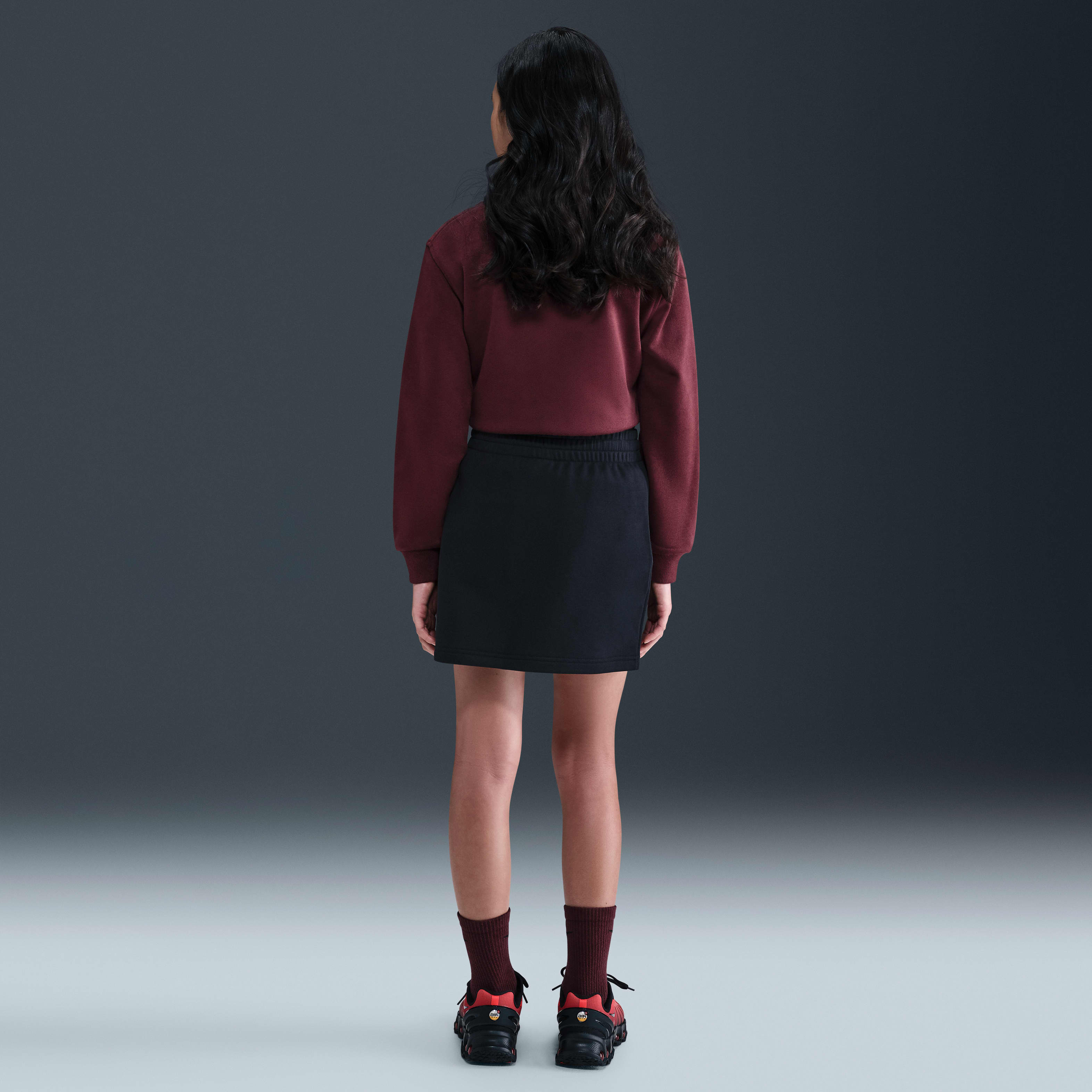 Nike Sportswear Club Big Kids' (Girls') French Terry Skirt