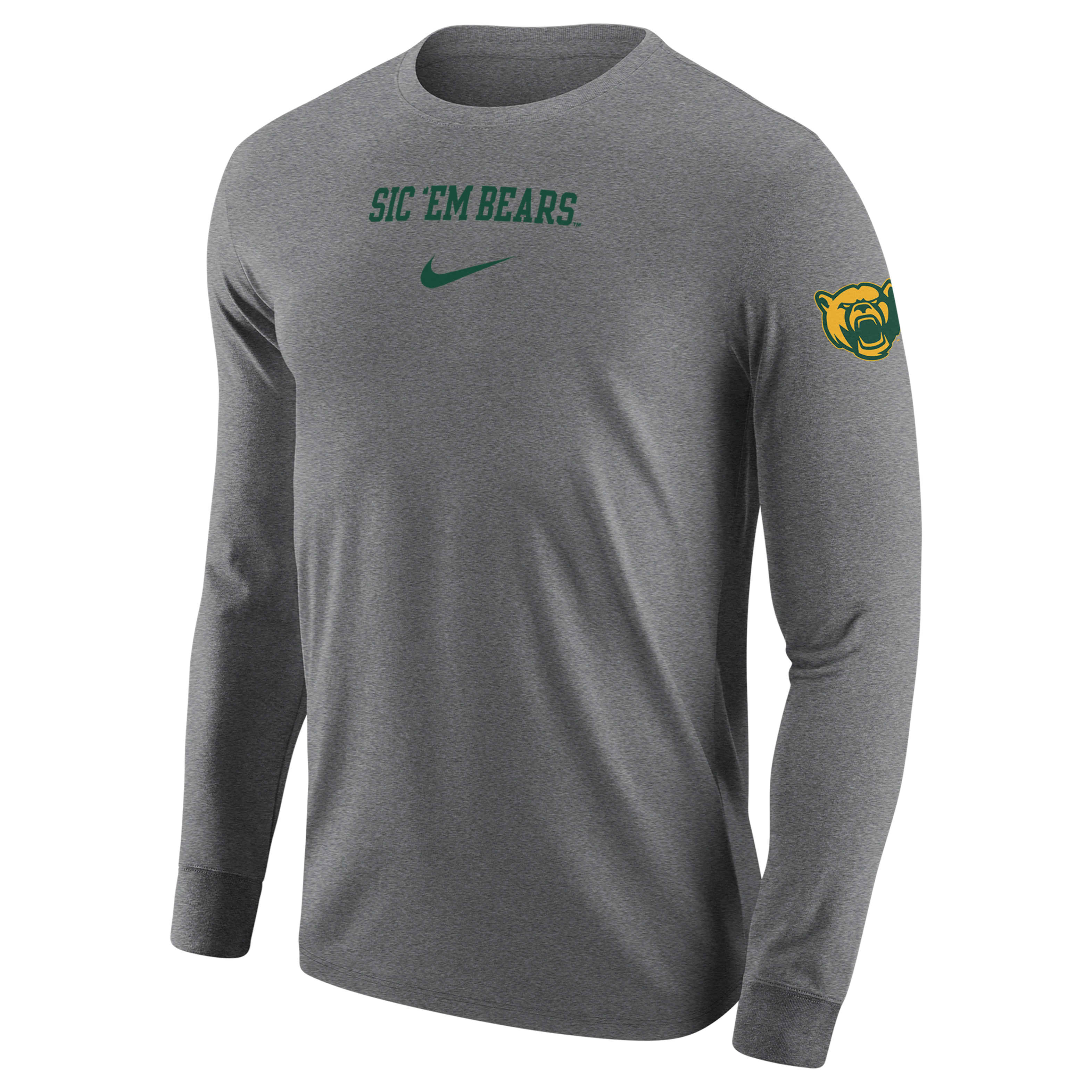 Baylor Men's Nike College Long-Sleeve T-Shirt