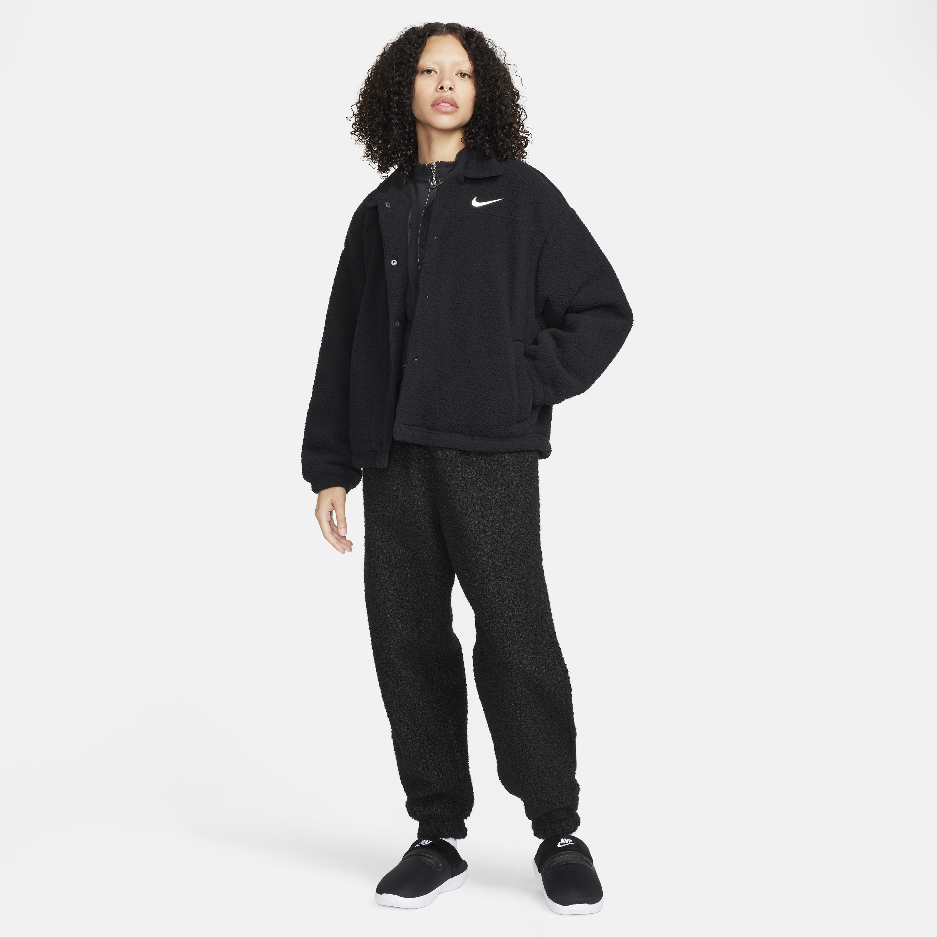 Nike Sportswear Women's Collared High-Pile Fleece Jacket