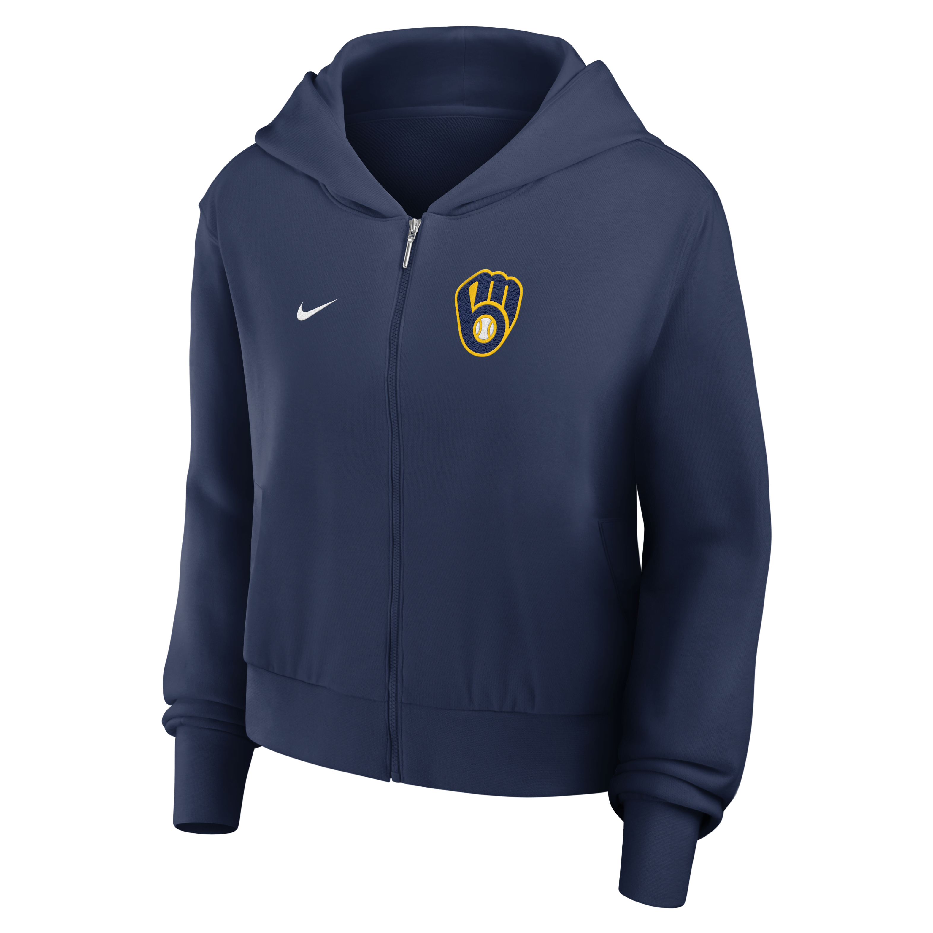 Milwaukee Brewers Women’s Nike MLB Full-Zip Hoodie