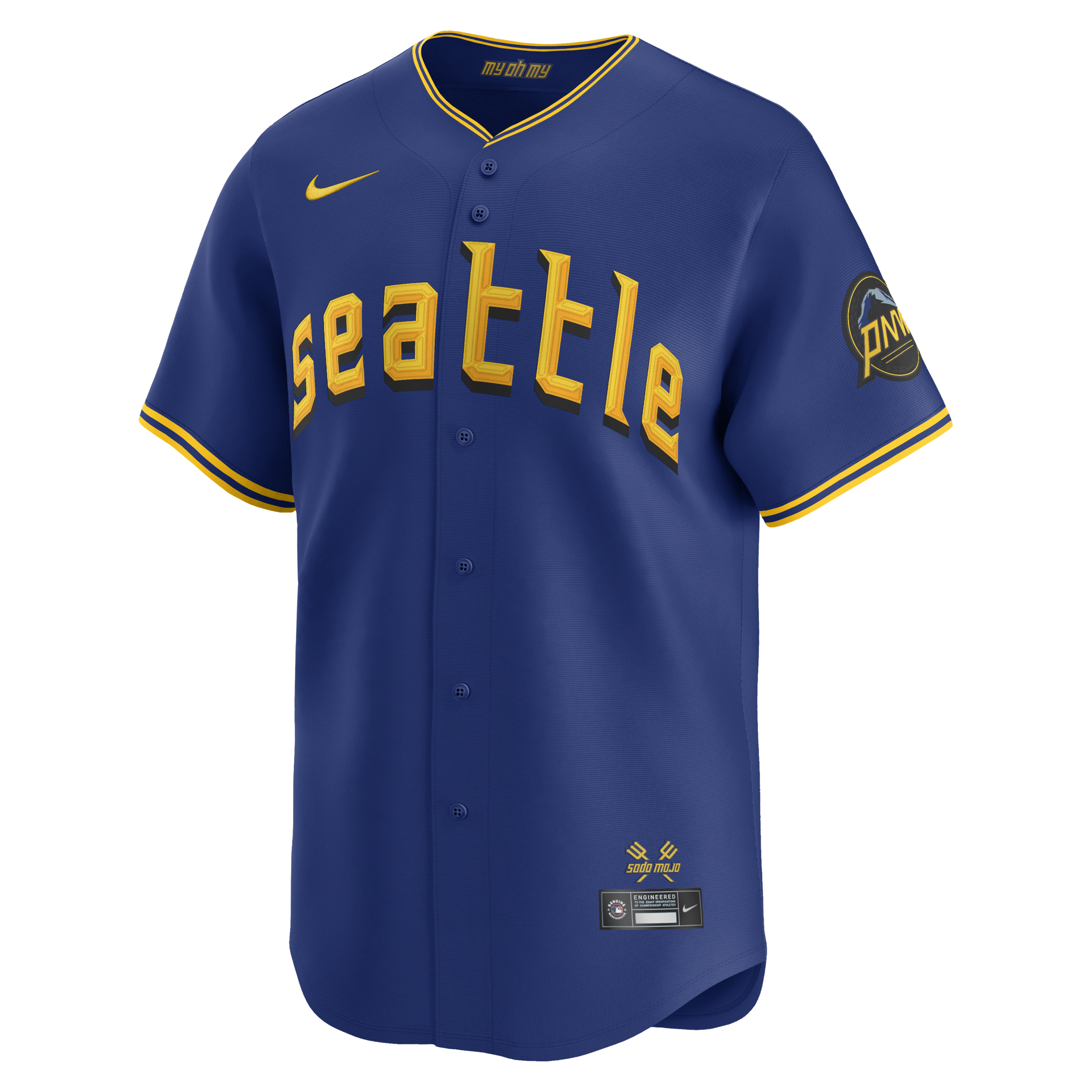 Seattle Mariners City Connect Men's Nike Dri-FIT ADV MLB Limited Jersey