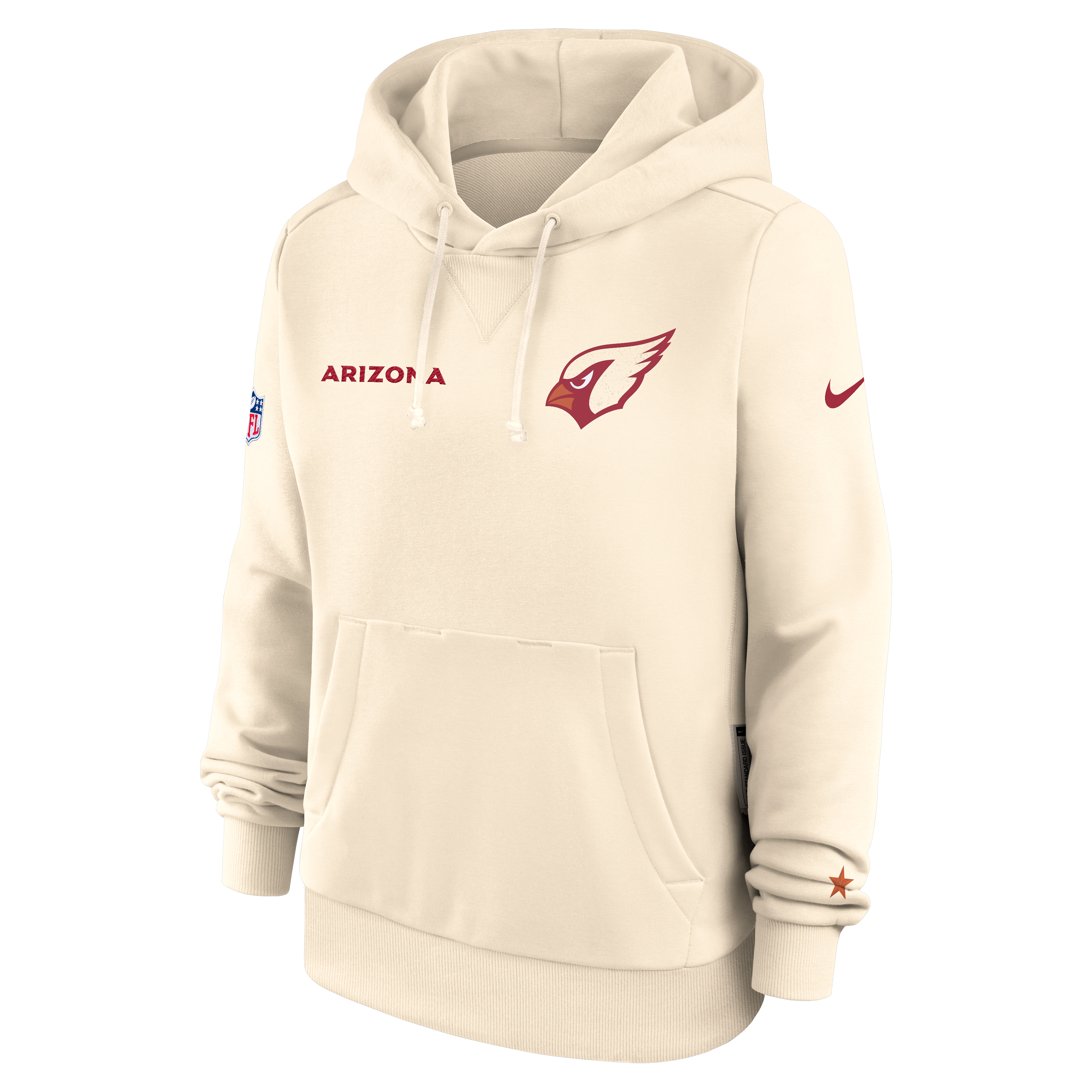 Arizona Cardinals Rivalries Collection Sideline Women's Nike Dri-FIT NFL Pullover Hoodie