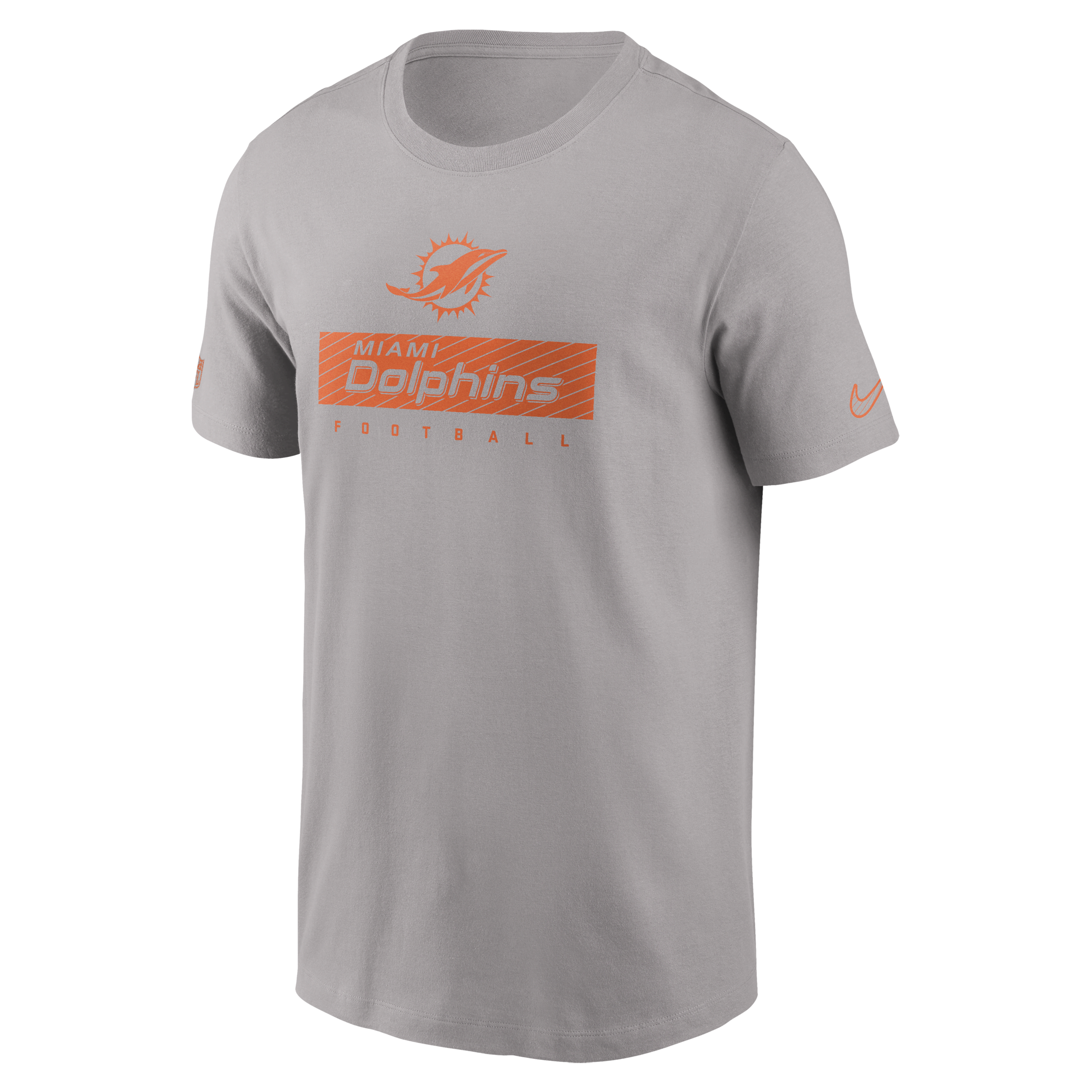 Miami Dolphins Sideline Team Issue Men's Nike Dri-FIT NFL T-Shirt