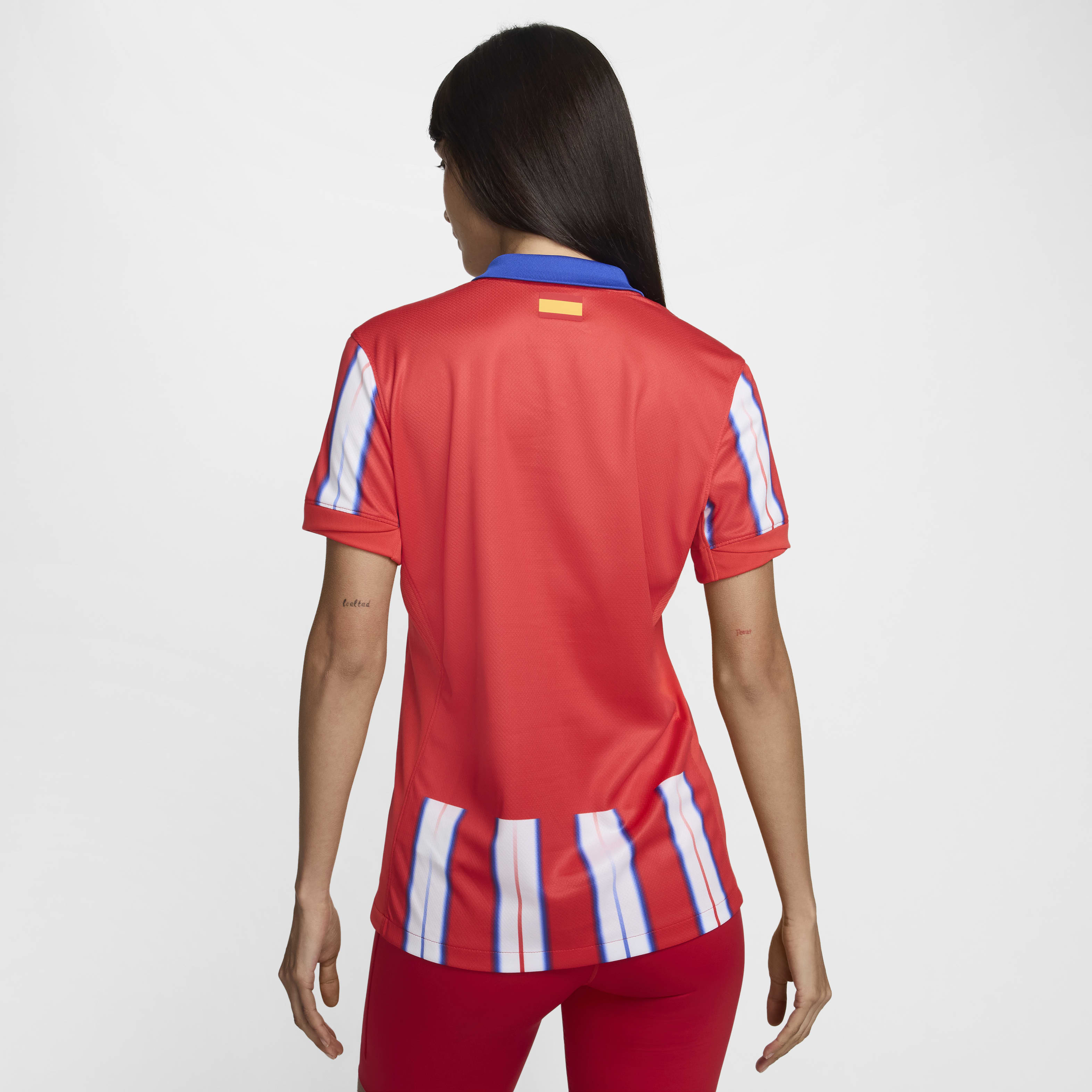 Atlético Madrid 2024/25 Stadium Home Women's Nike Dri-FIT Soccer Replica Jersey