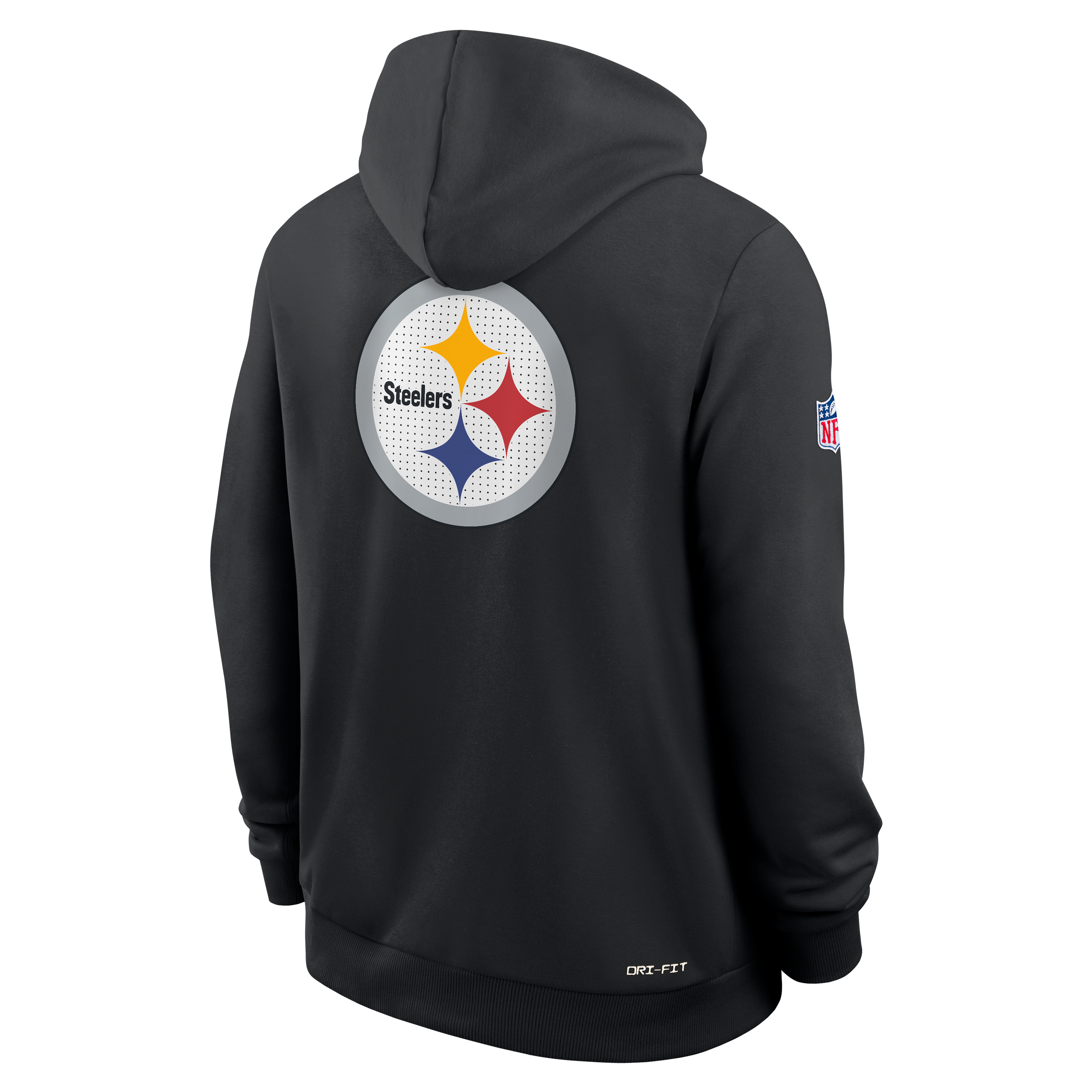 Pittsburgh Steelers Utility Player Sideline Men's Nike Dri-FIT NFL Full-Zip Hoodie