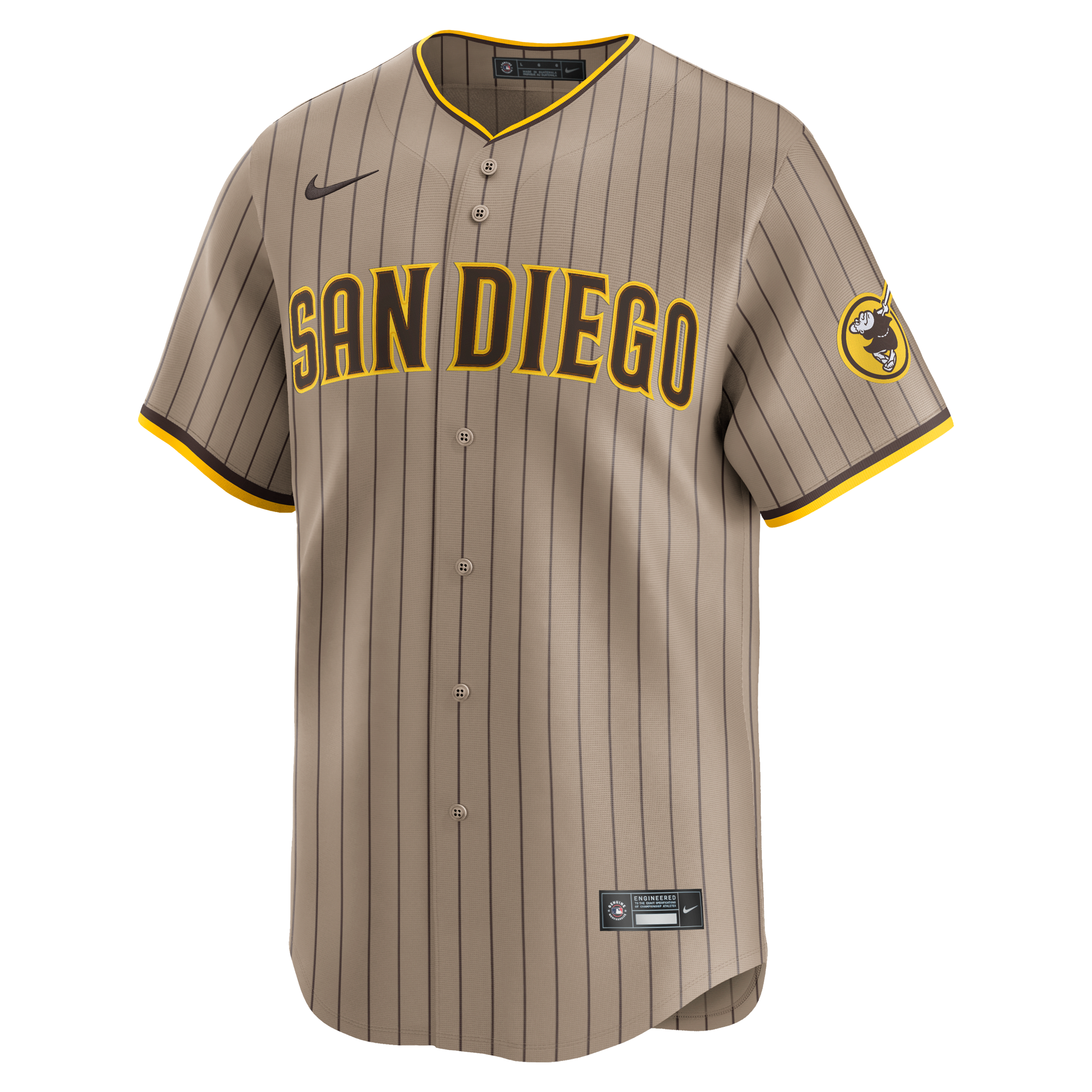 San Diego Padres Men's Nike Dri-FIT ADV MLB Limited Jersey