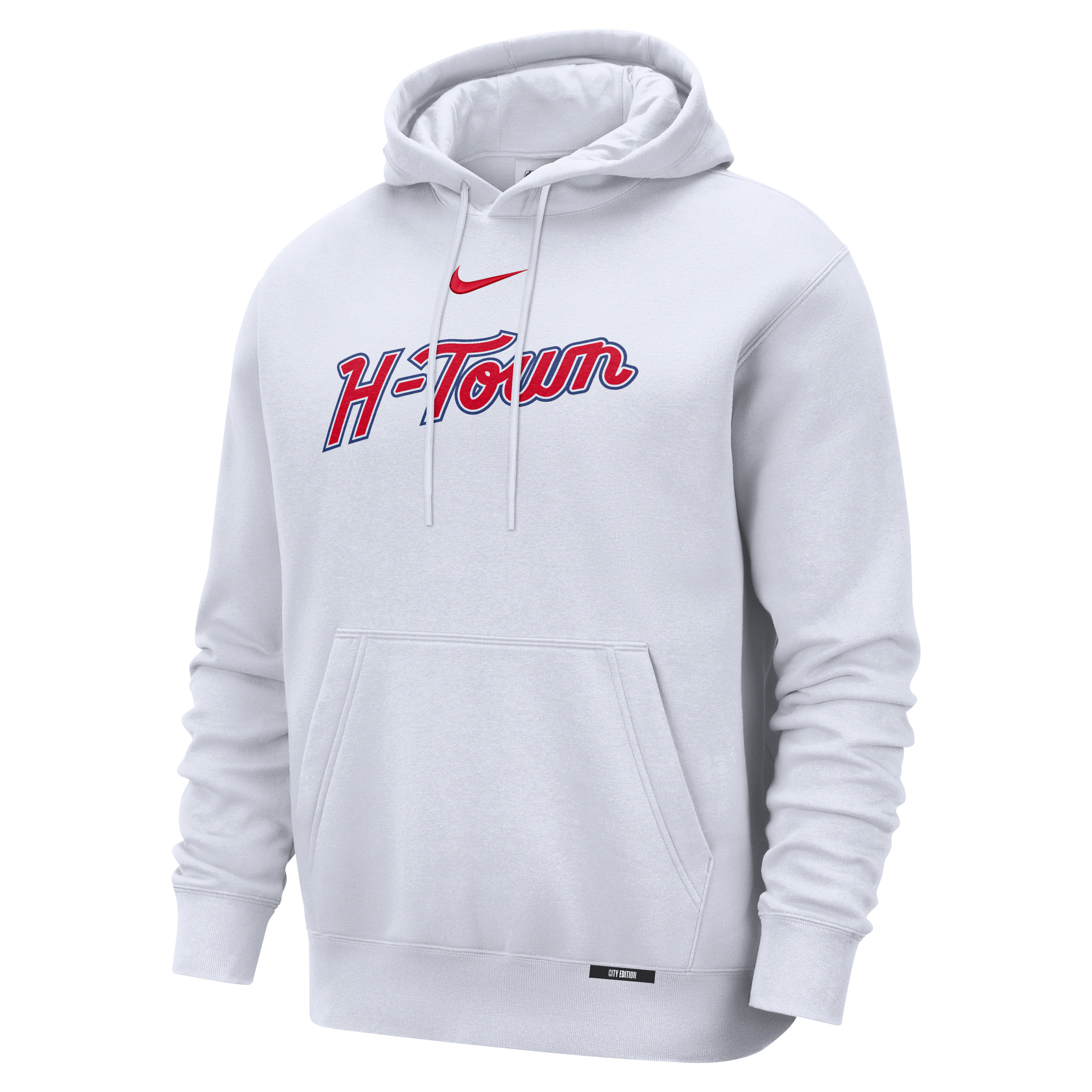 Houston Rockets City Edition Men's Nike Basketball Club Pull-Over Hoodie