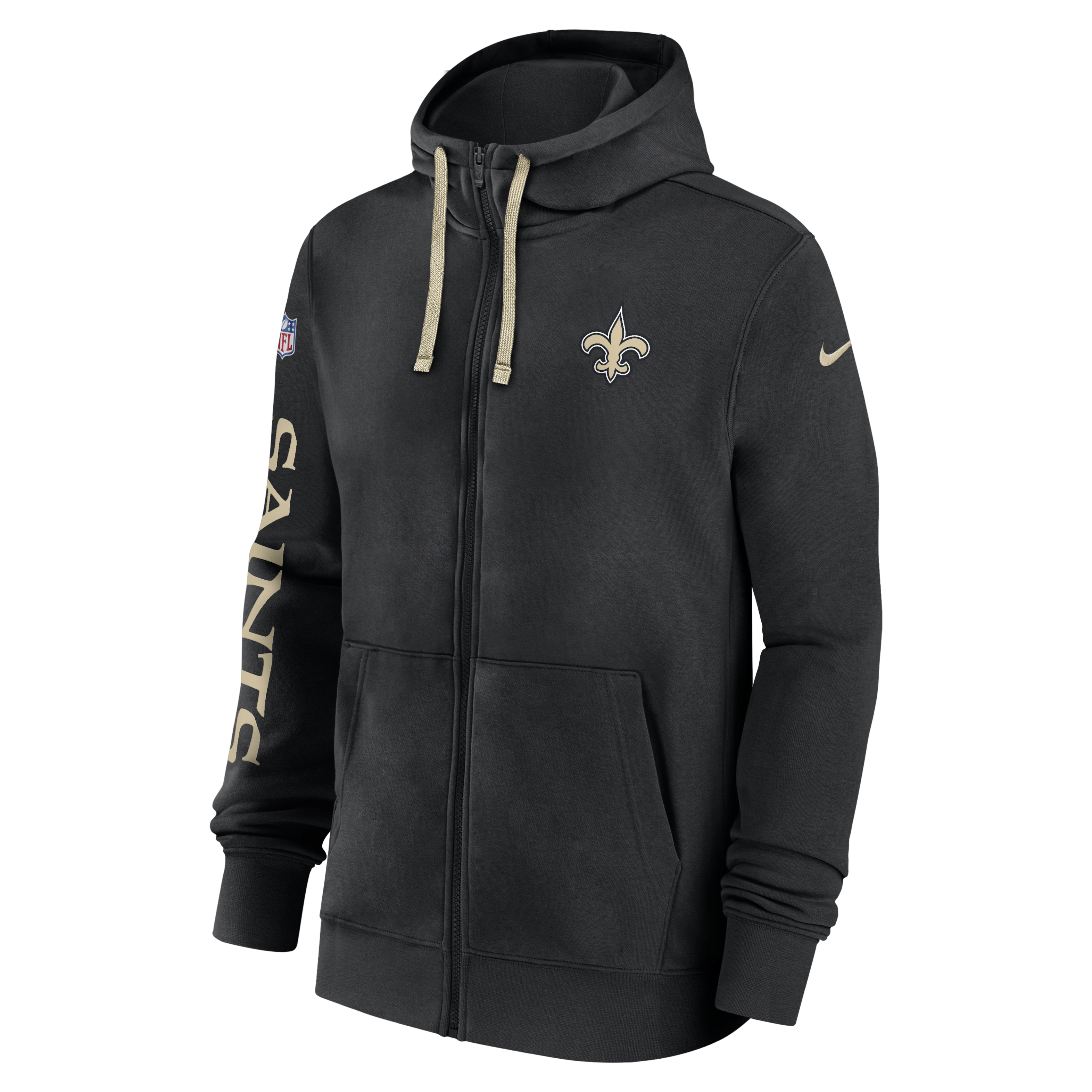 New Orleans Saints Sideline Team Issue Club Men's Nike NFL Pullover Hoodie