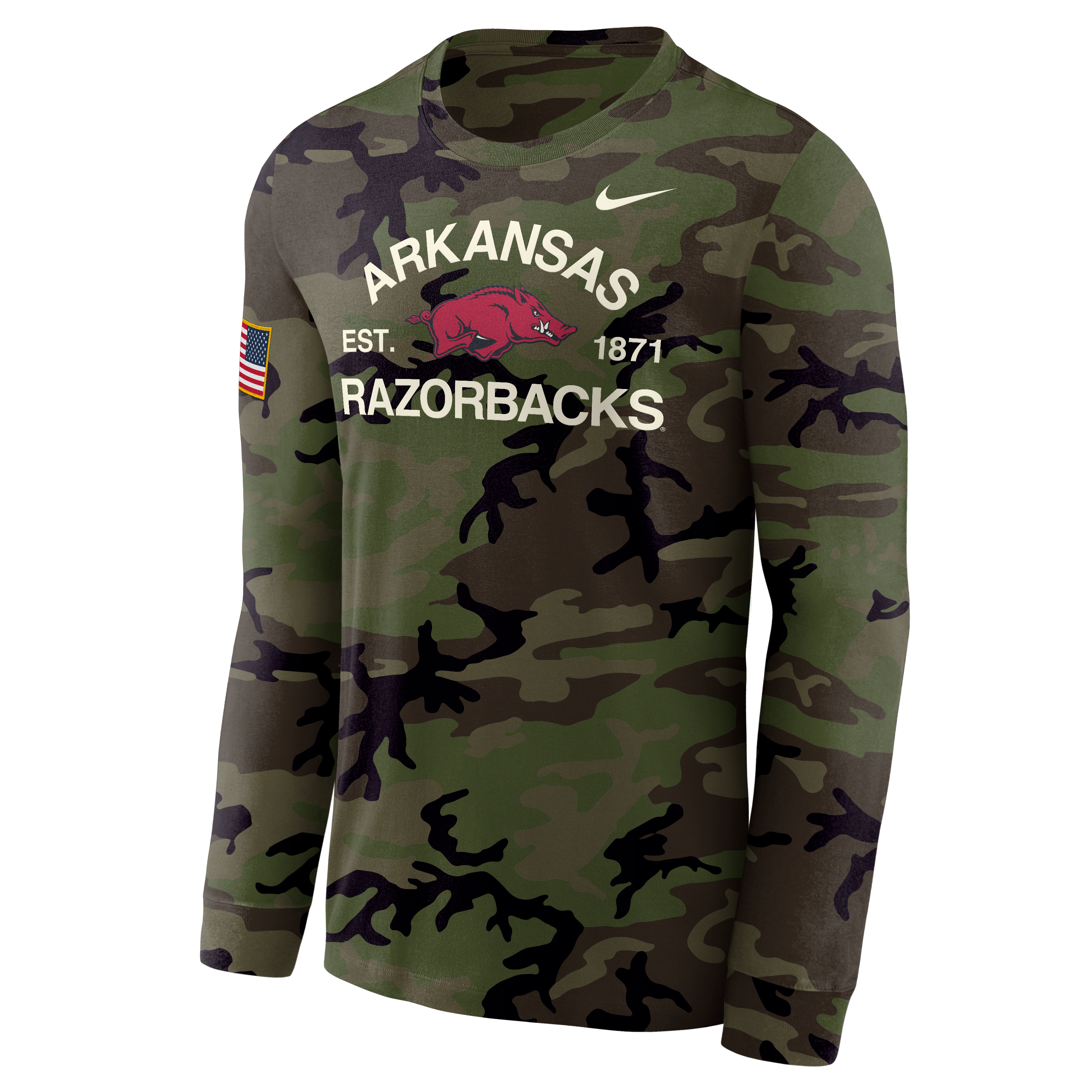 Arkansas Razorbacks Legend Men's Nike Dri-FIT Long-Sleeve T-Shirt