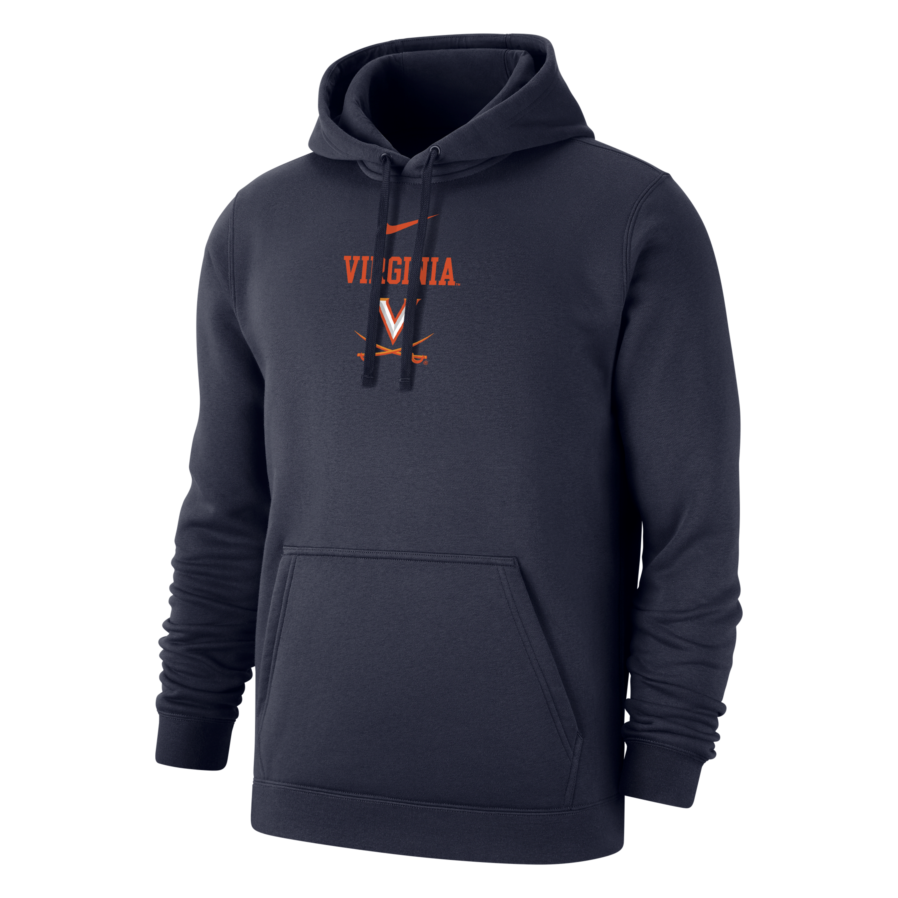 Virginia Club Fleece Men's Nike College Hoodie