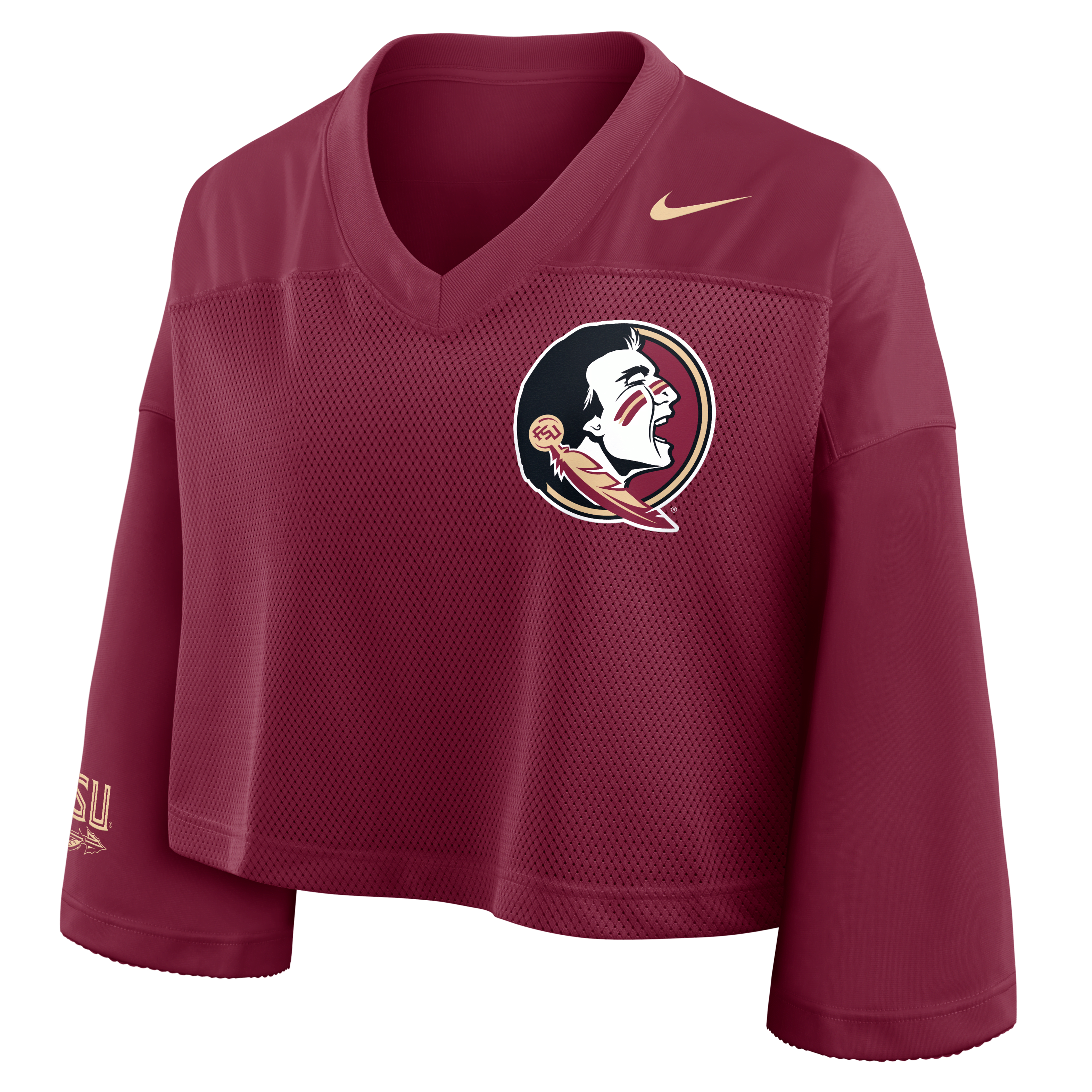 Florida State Jersey Women's Nike Dri-FIT College Cropped Top