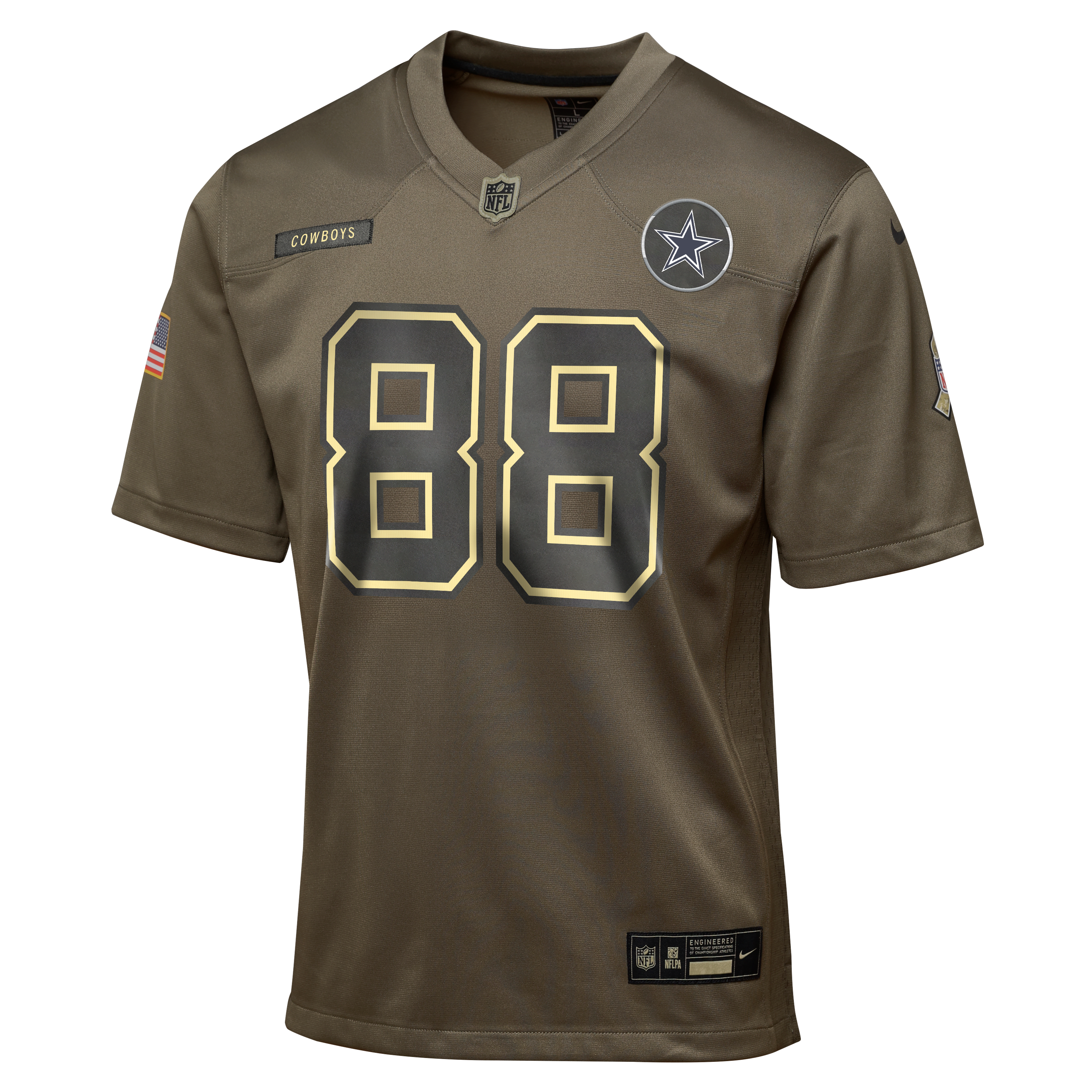 CeeDee Lamb Dallas Cowboys Salute to Service Big Kids’ Nike NFL Game Jersey