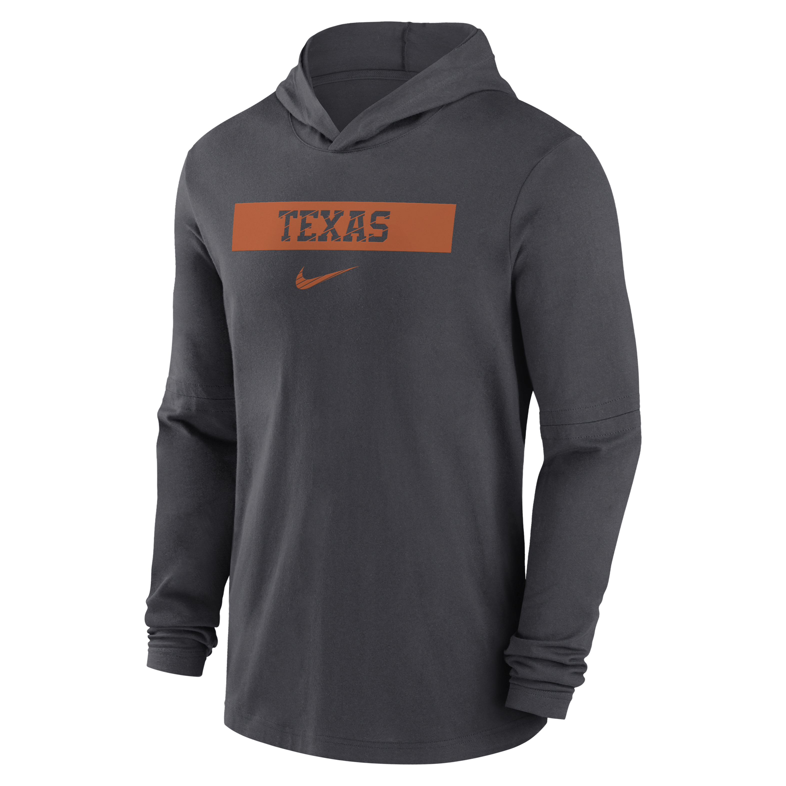 Texas Longhorns Sideline Men's Nike Dri-FIT College Long-Sleeve Hooded Top