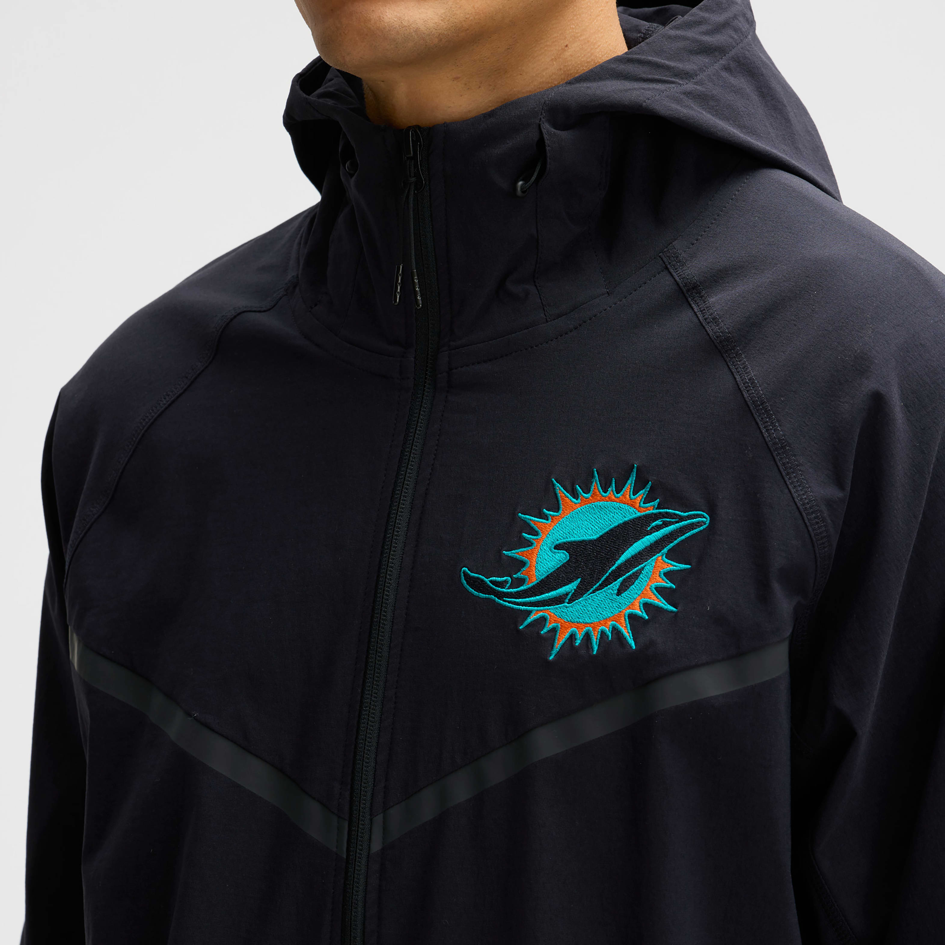 Miami Dolphins Rivalries Collection Tech Men's Nike NFL Full-Zip Jacket