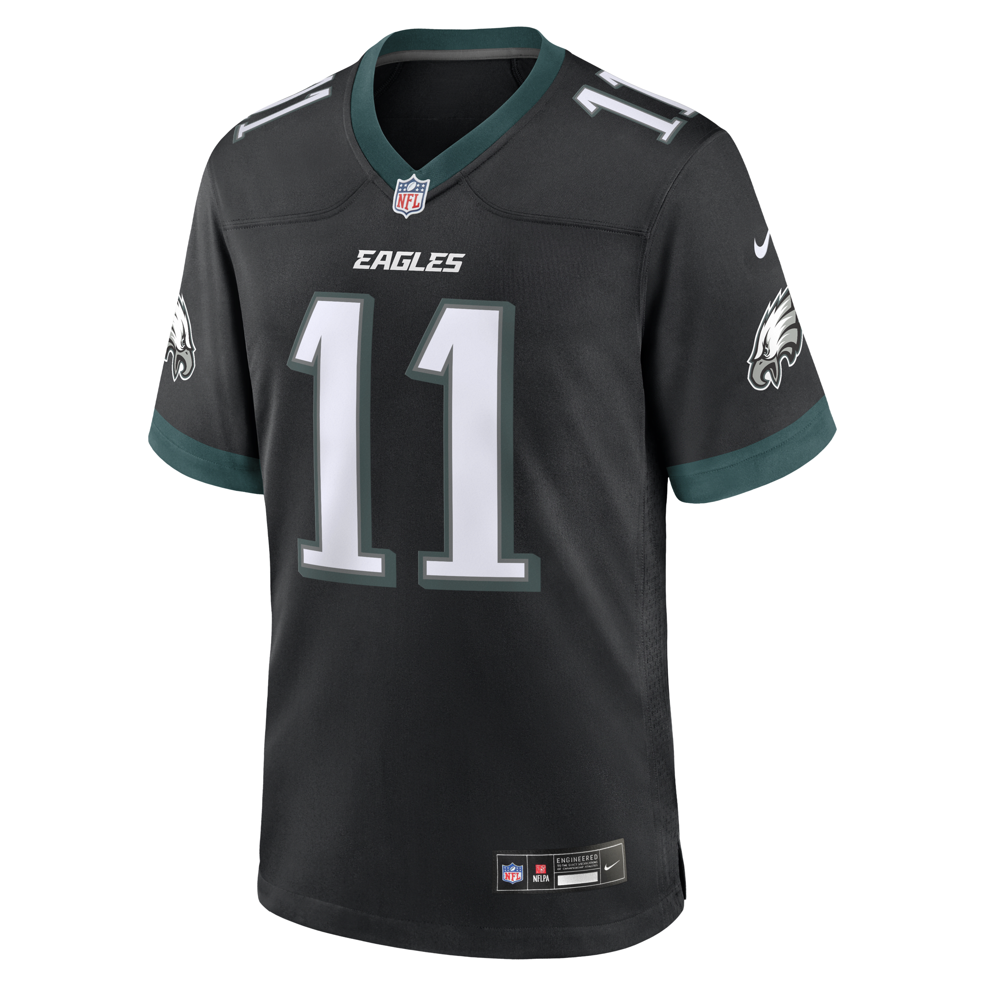 DeVonta Smith Philadelphia Eagles Men's Nike NFL Game Jersey