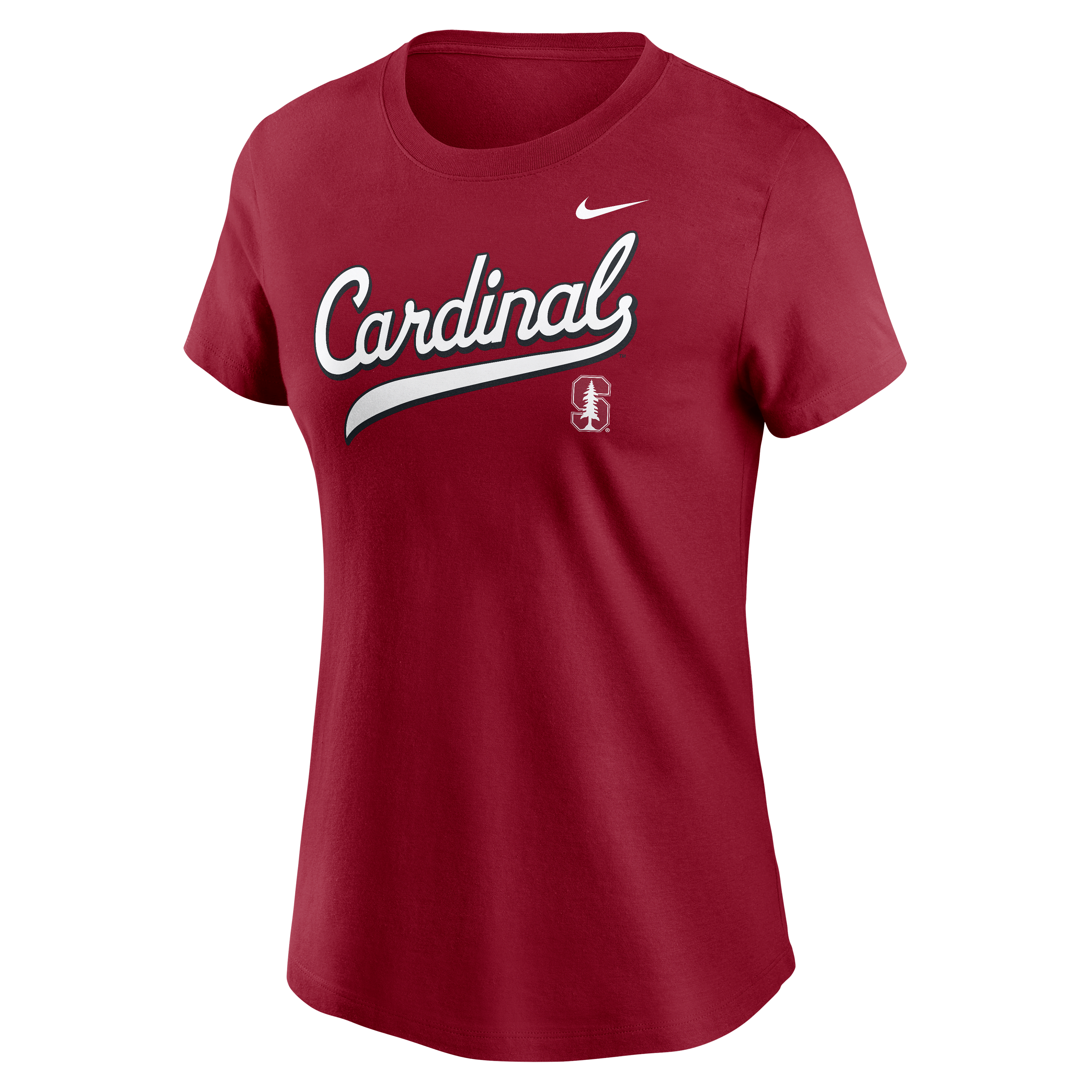 Stanford Athletic Prep Arch Local Script Women's Nike College T-Shirt