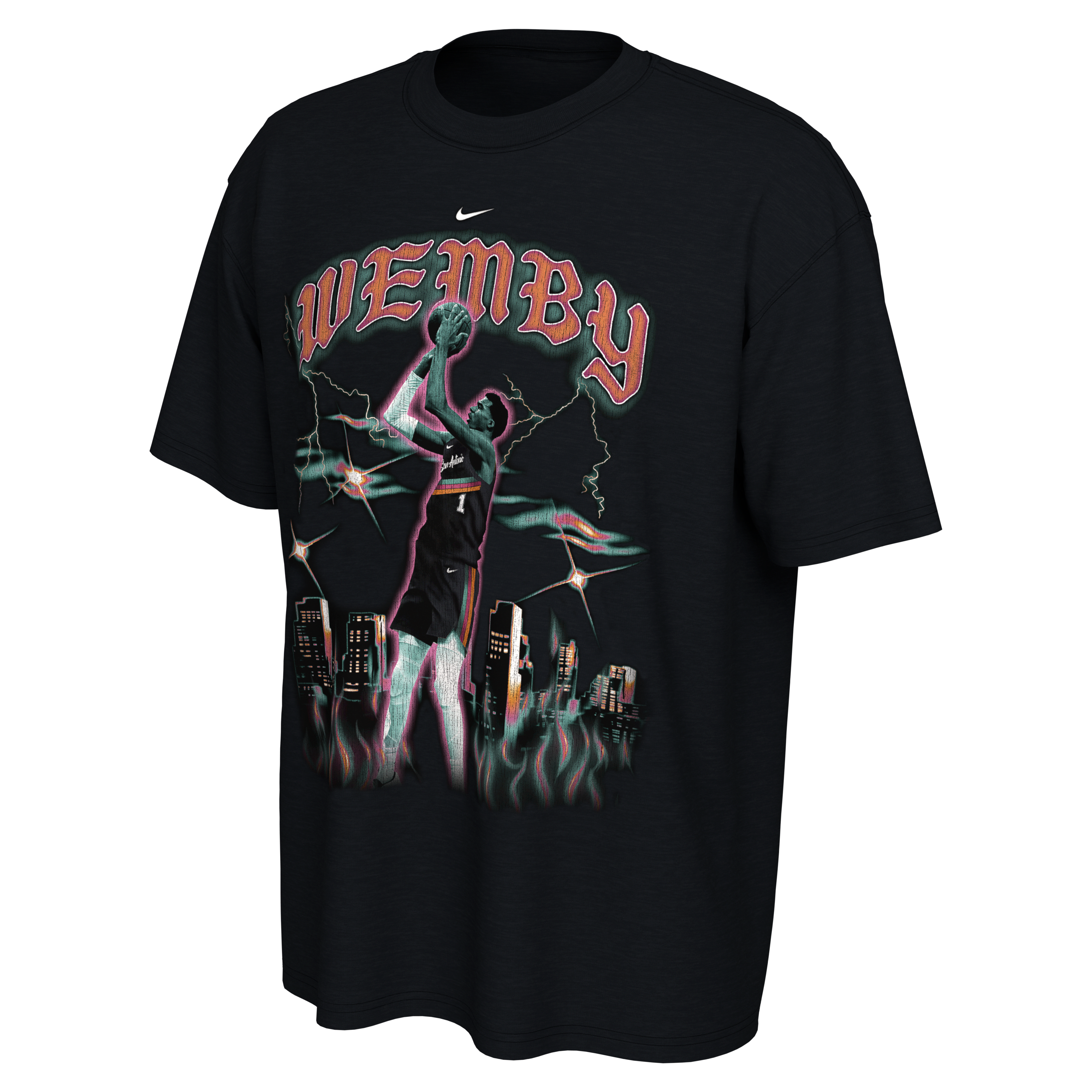 Victor Wembanyama San Antonio Spurs City Edition Nike NBA T-Shirt