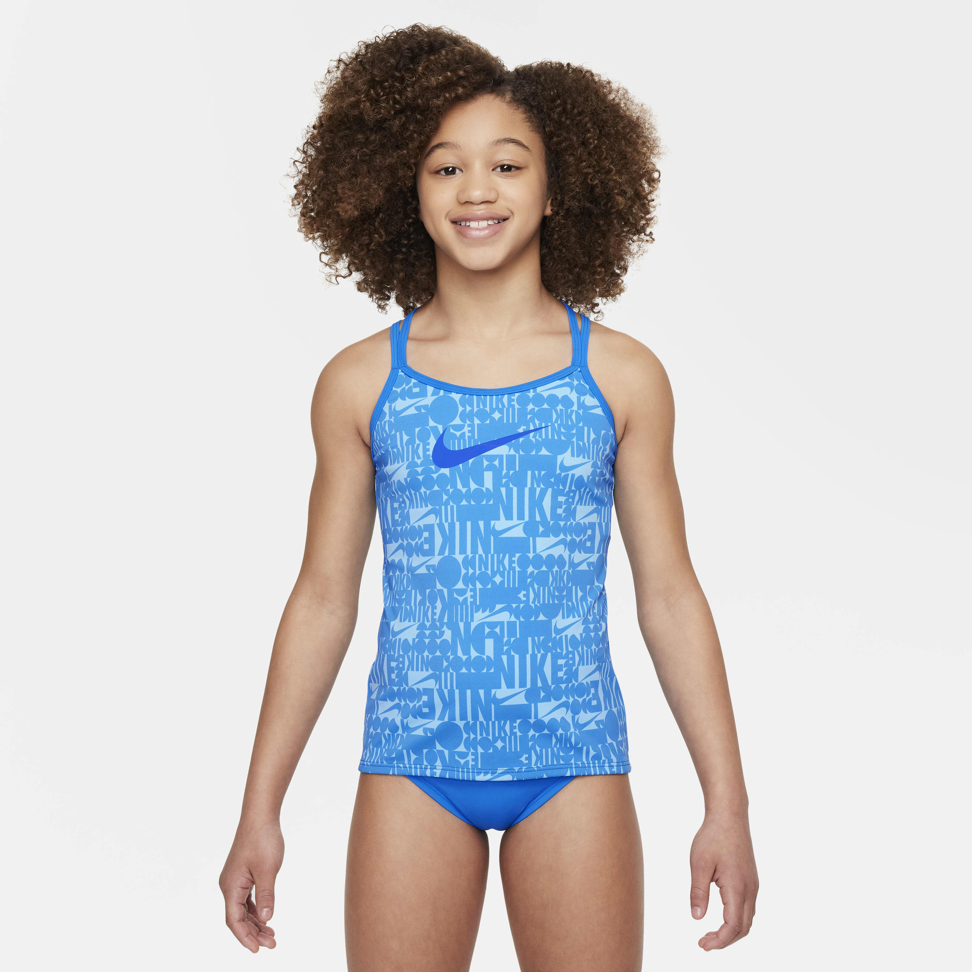 Nike Swim Retro Flow Big Kids' (Girls') T-Back Tankini Set