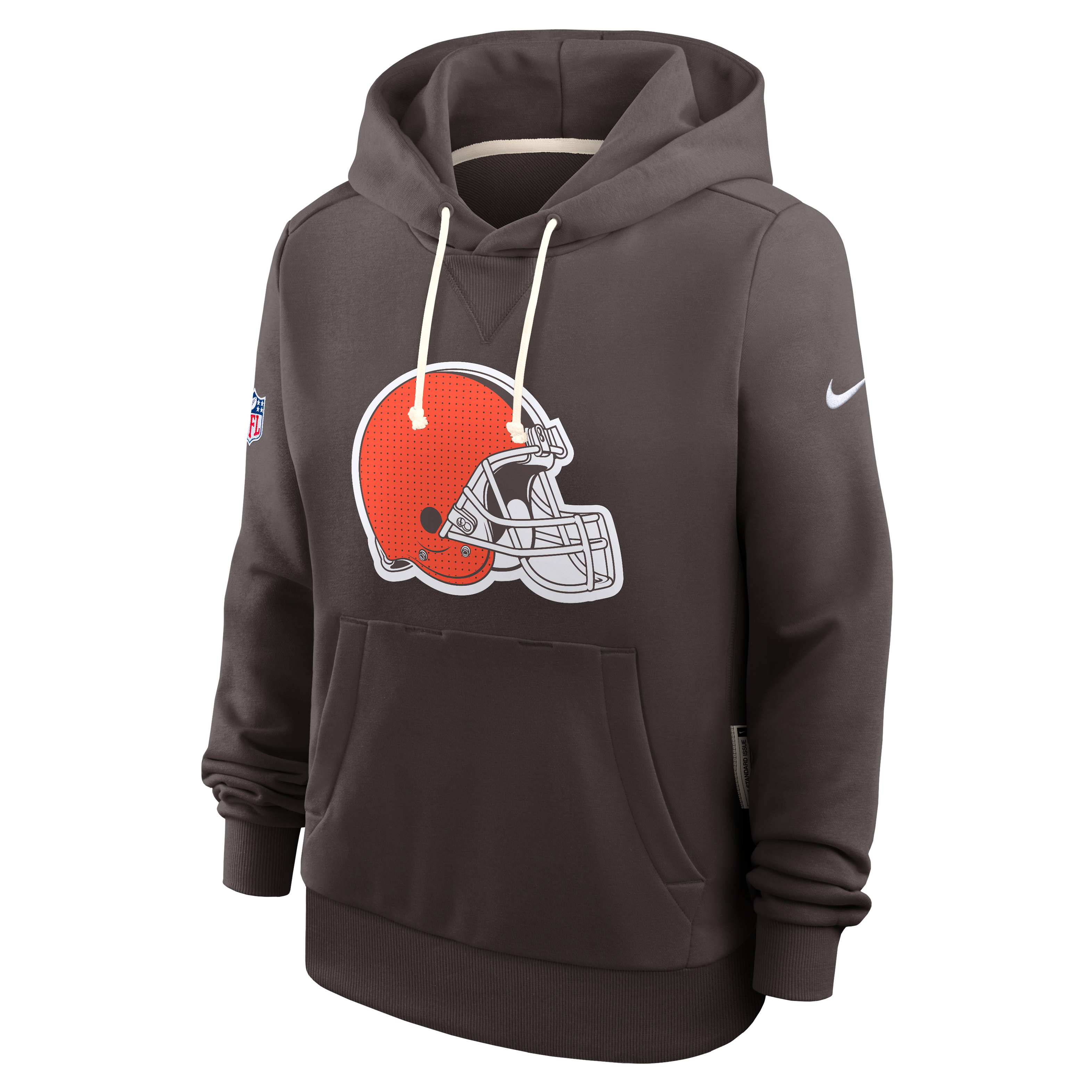 Cleveland Browns Sideline Women's Nike Dri-FIT NFL Pullover Hoodie