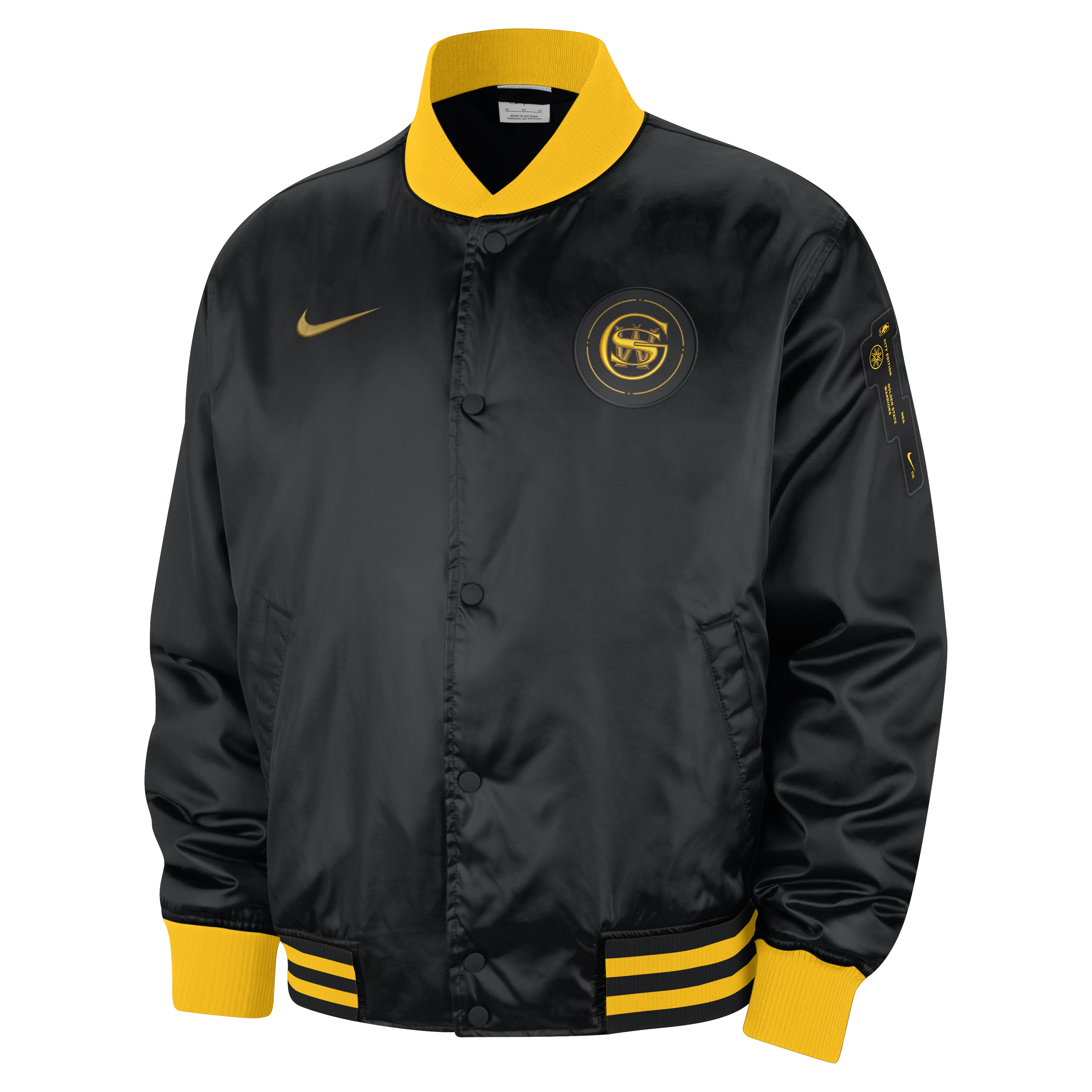 Golden State Warriors 2023/24 City Edition Men's Nike NBA Jacket